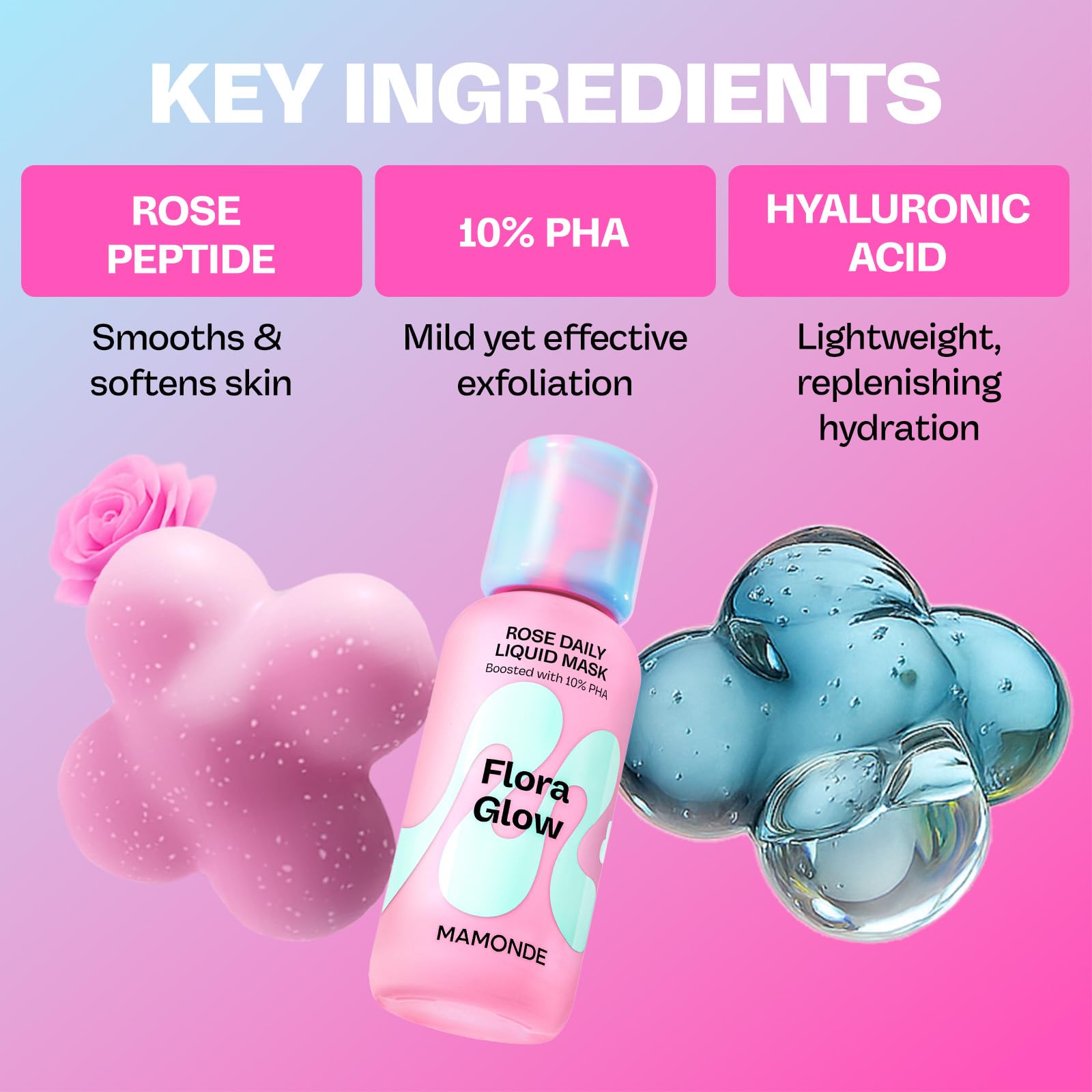 MAMONDE Flora Glow Rose Daily Liquid Face Mask - Generic