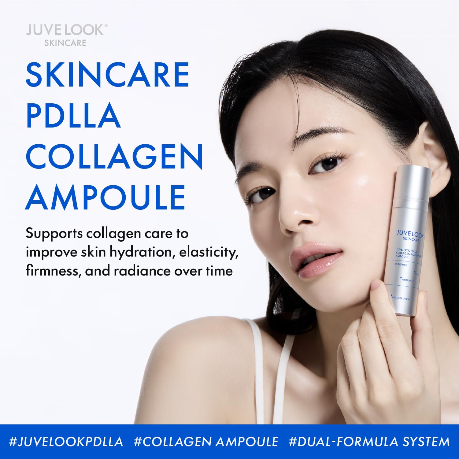 PDLLA Collagen Boosting Ampoule, Plumping, Glowing, Hydrated Skin - JUVELOOK