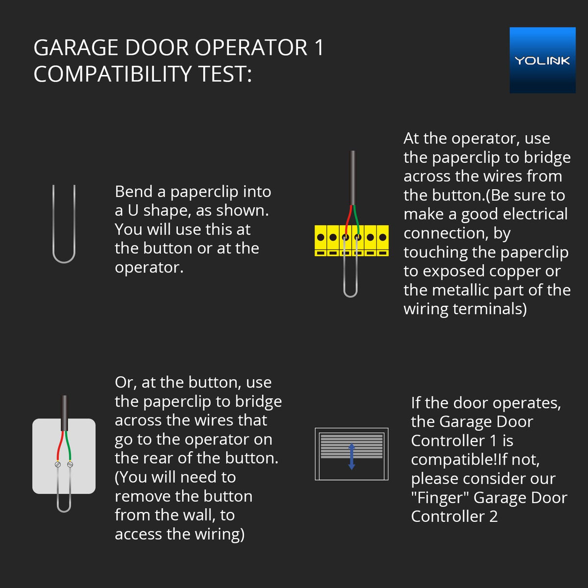Smart Garage Door Kit with YoLink Hub - YoLink Official Imagery - 3