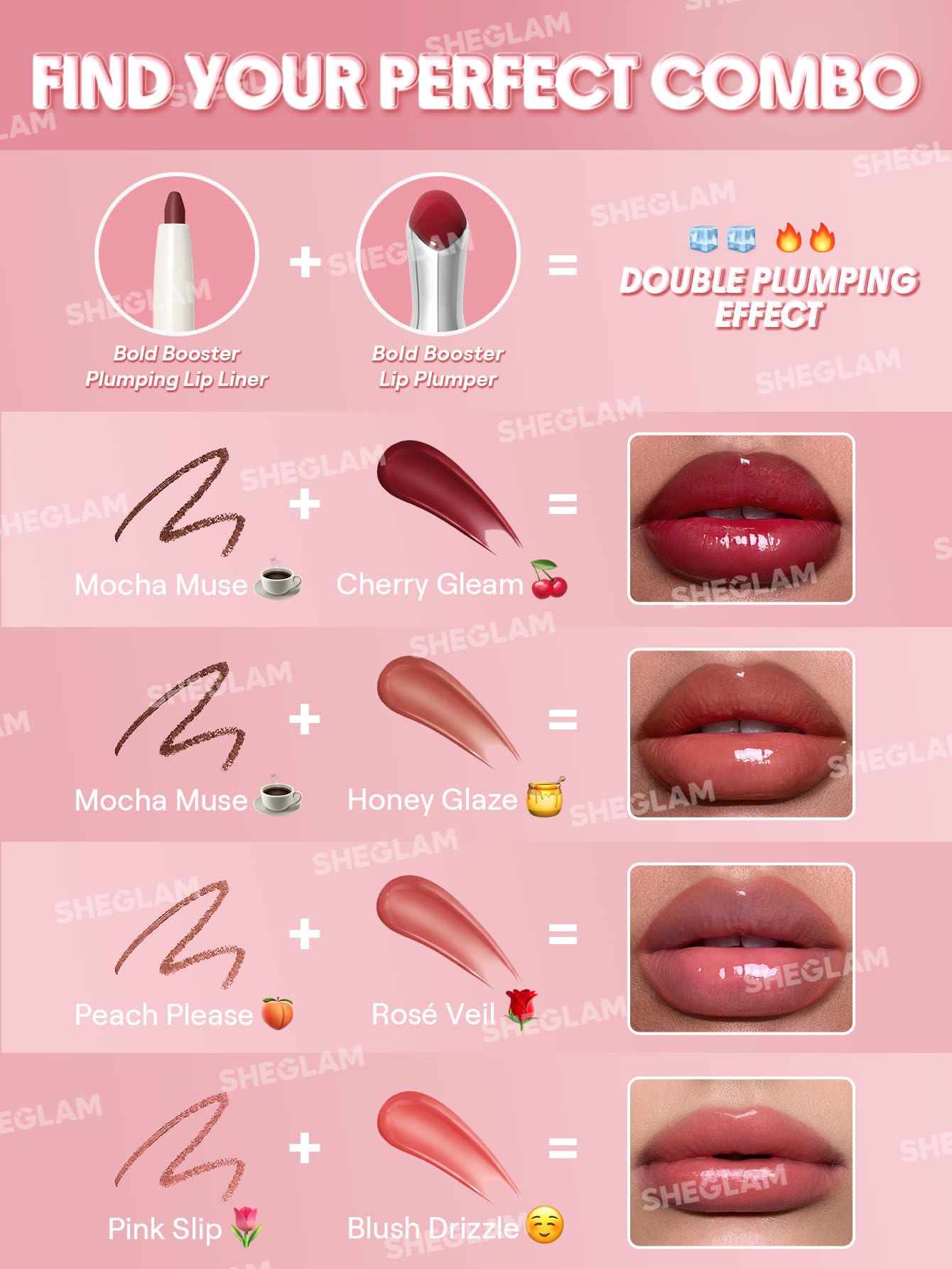 SHEGLAM Bold Booster Plumping Lip LinerPlumps & Moisturizes Cruelty-Fr - View 5