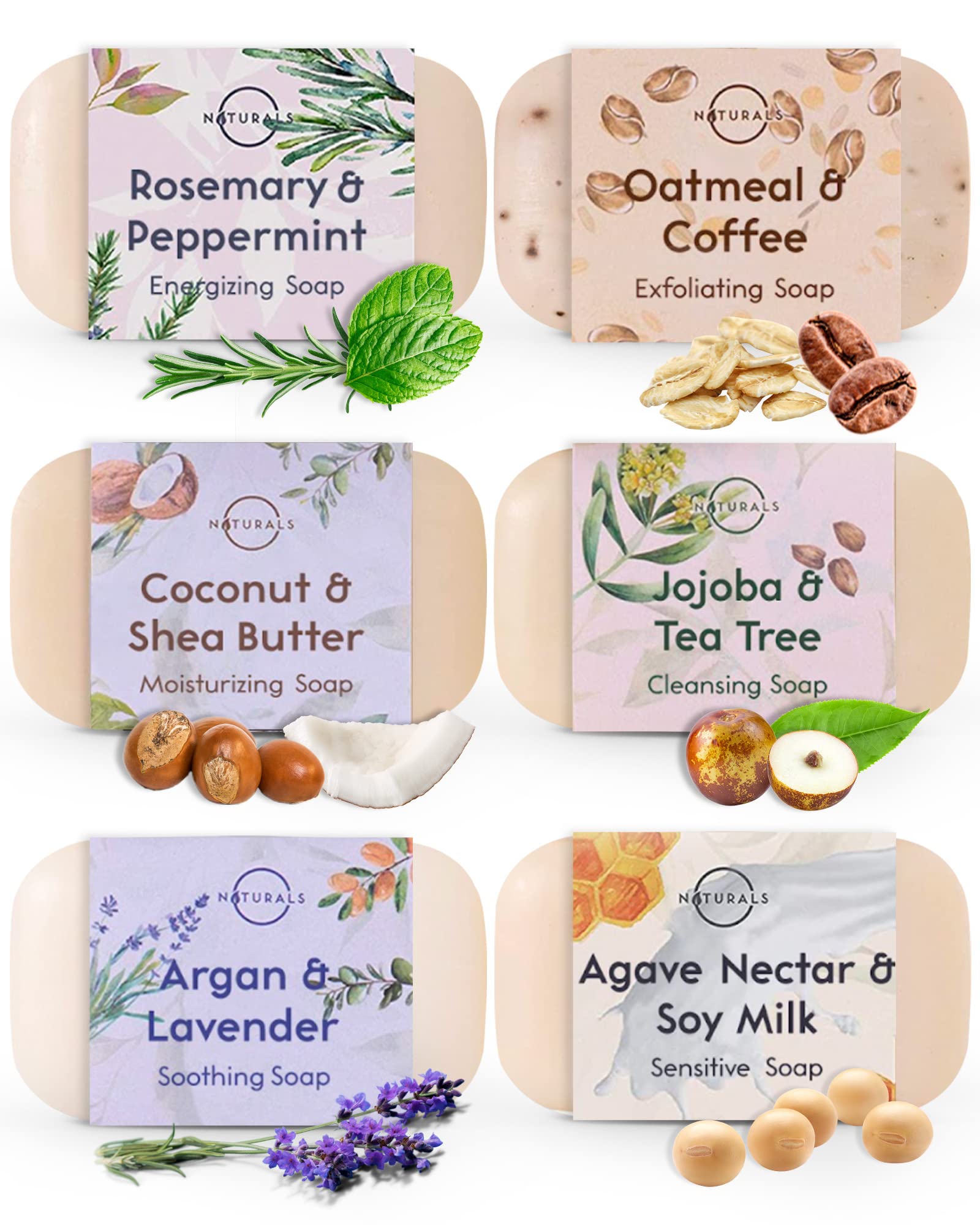 O NATURALS Natural Variety Soap Bar - Gifts - O NATURALS Official Product View 10