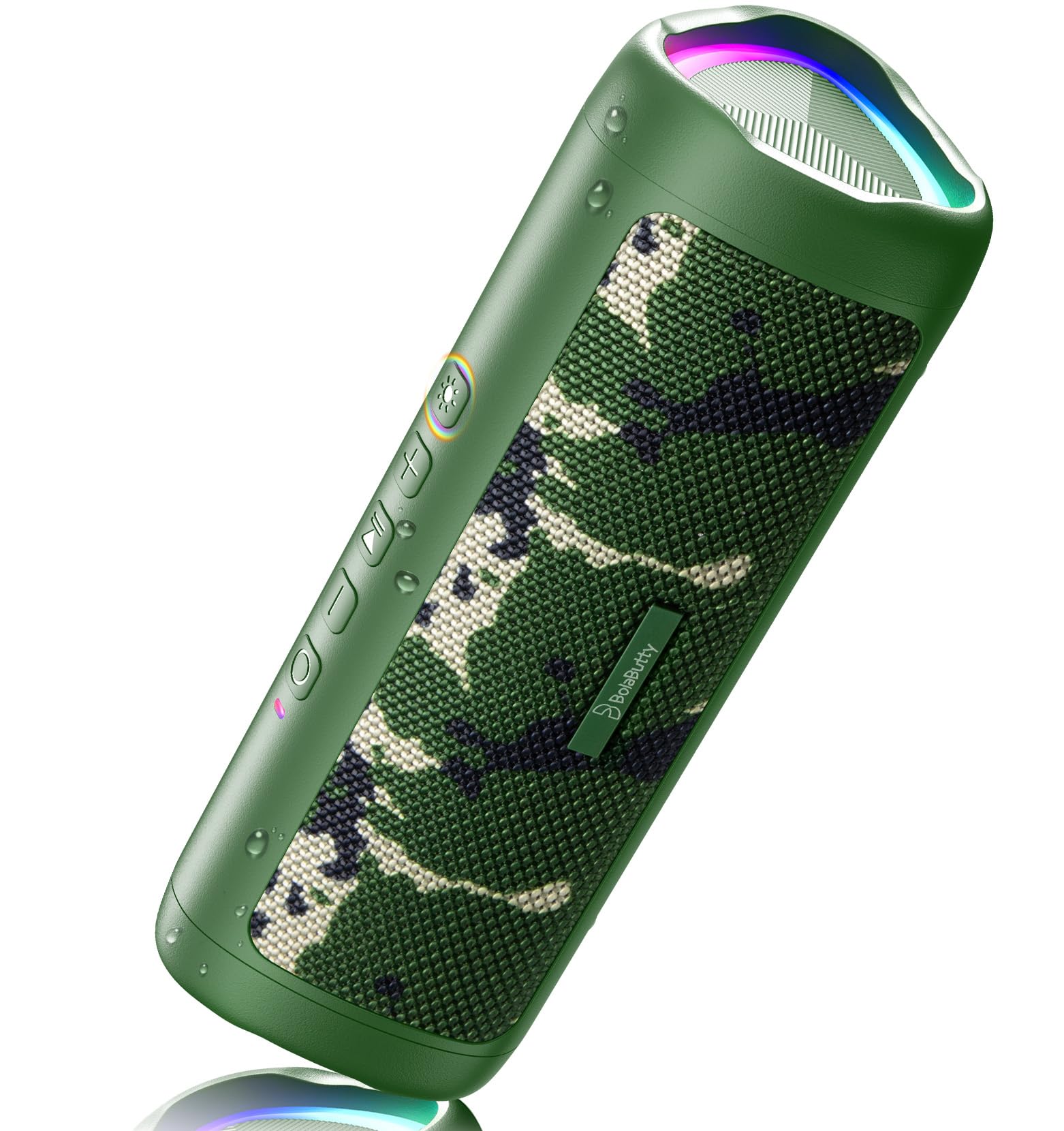 BolaButty Bluetooth Speaker, 20W HD Sound, Portable Wireless, IPX5 Waterproof, U - BolaButty Official Product View 1