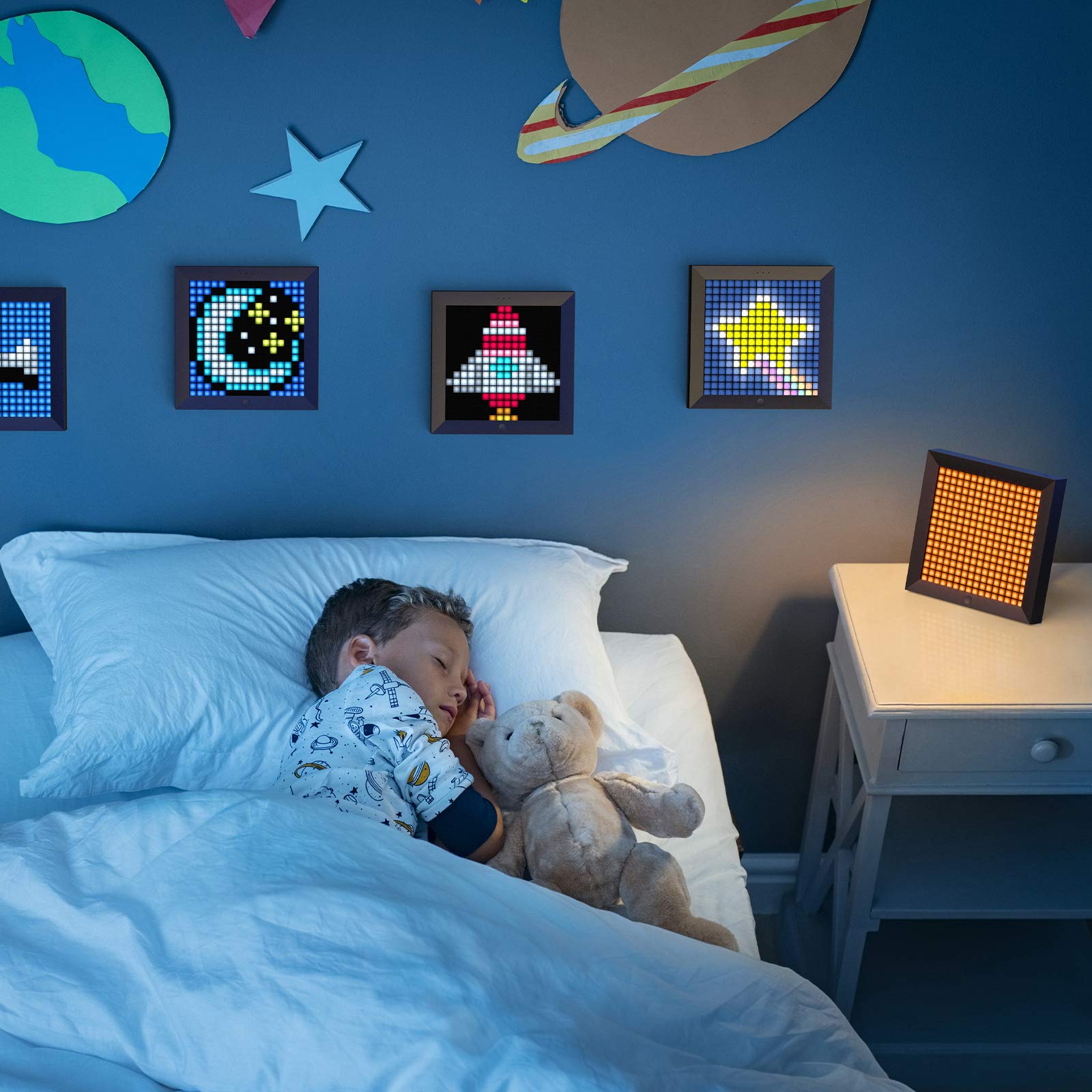 Divoom Pixoo - Pixel Art Digital Picture Frame with 16x16 LED Display APP Contro - Divoom Official Product View 8
