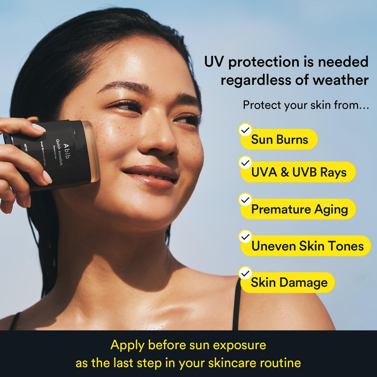 Abib Quick Sunstick Protection Bar SPF50 Broad Spectrum - Abib Official Product Imagery - 7
