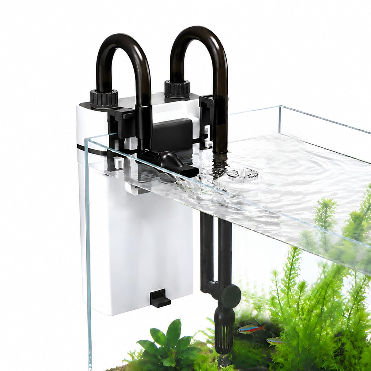 Aquarium Filter for 10 40 Gallon Fish Tank Quiet Hang On - MUZIBAMA Official Imagery - 1