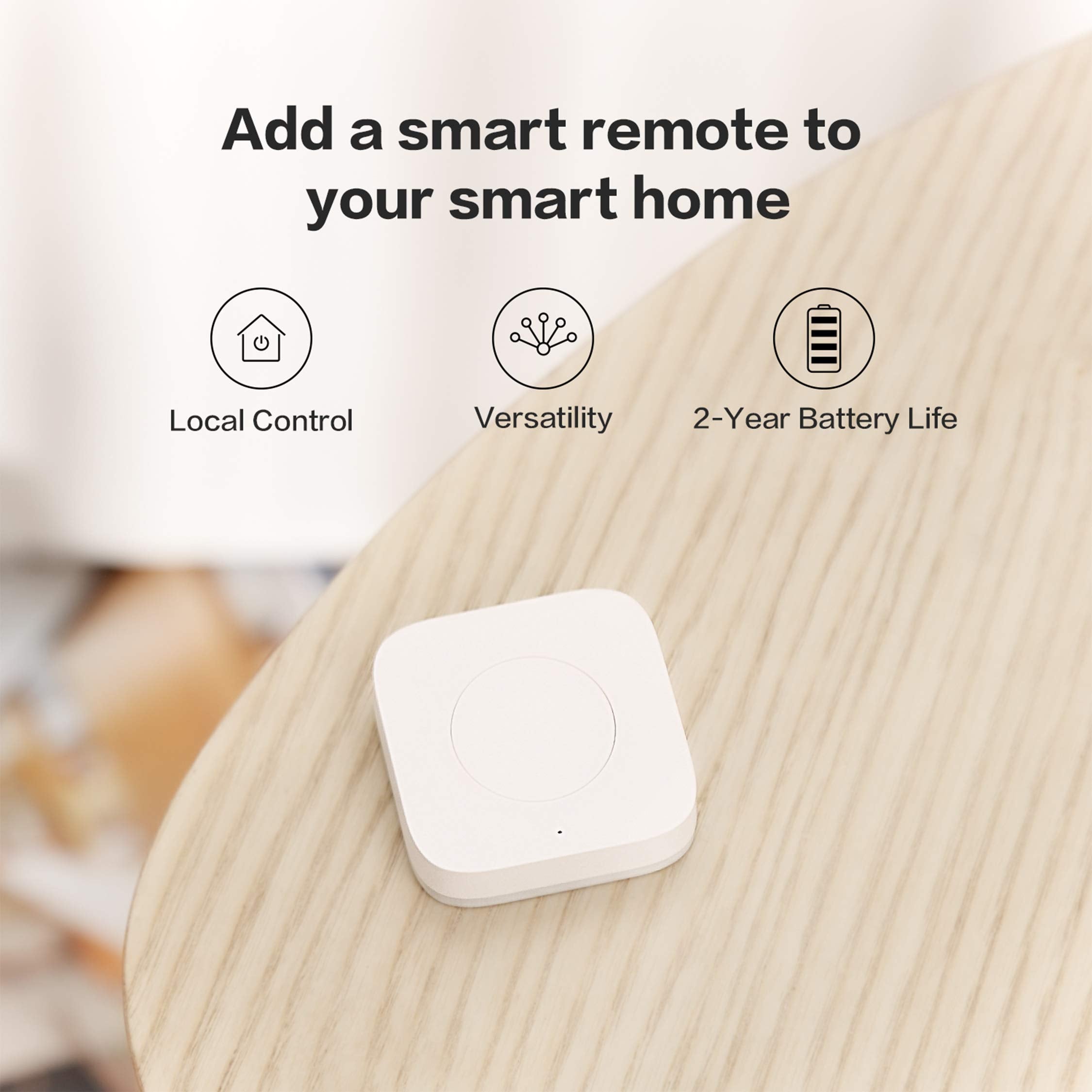 Aqara Zigbee Wireless Mini Switch, Works with HomeKit Google Home - Aqara Official Product View 7
