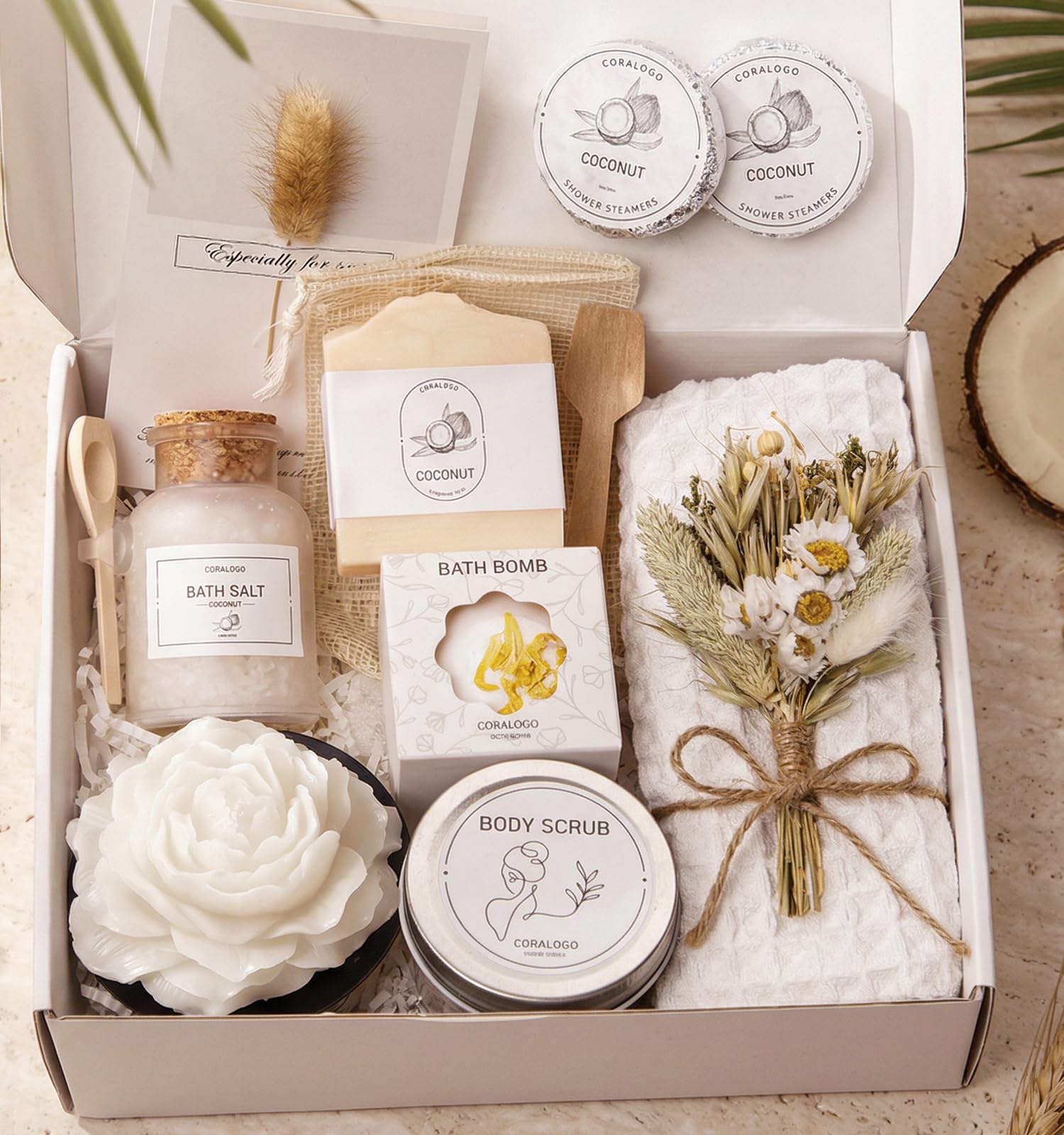 Coconut Spa Gifts for Women - Coralogo Official Imagery - 2
