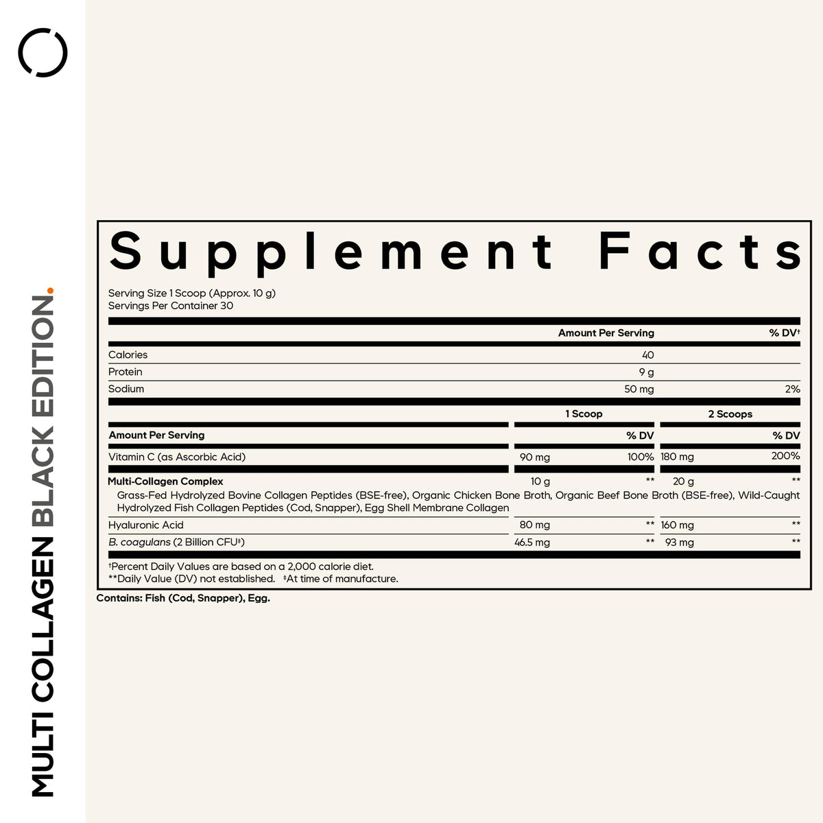Codeage Multi Collagen Peptides Powder Probiotics Vitamin C - Codeage Official Imagery - 3