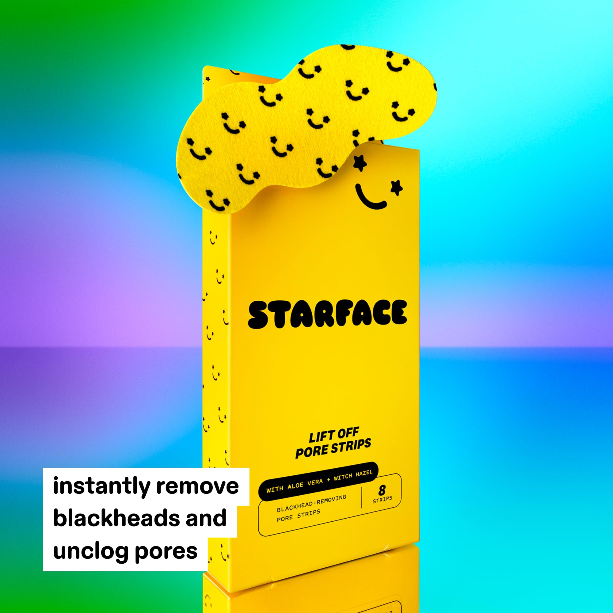 Starface Deep Cleansing Blackhead Remover Nose Pore Strips - Starface World Official Product Imagery - 3
