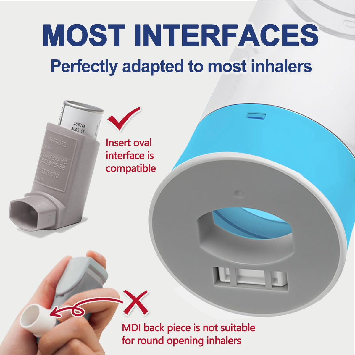 Inhaler Spacer for Children Nessi OTC Spacer Spacer for - Clinivox Official Imagery - 4