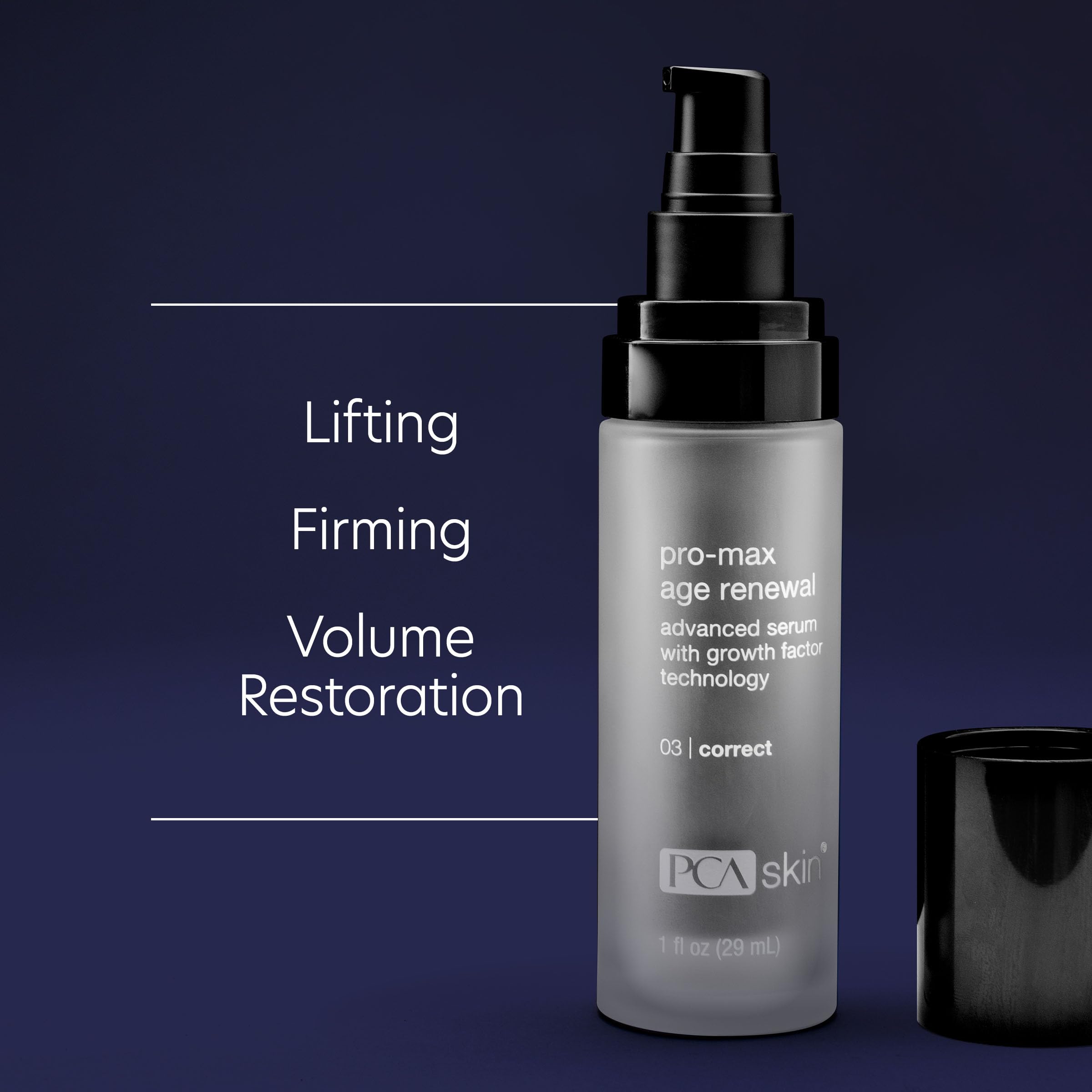 PCA SKIN Pro Max Age Renewal Firming Anti Aging Face Serum, 1 oz - PCA SKIN
