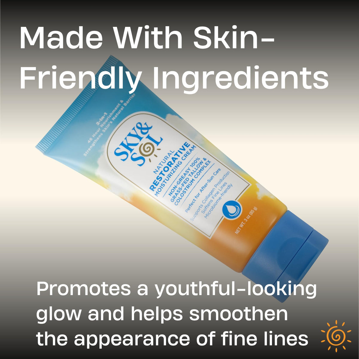 Sky and Sol Everything Cream 100 Grass Fed Beef Tallow - Sky and Sol Official Imagery - 6