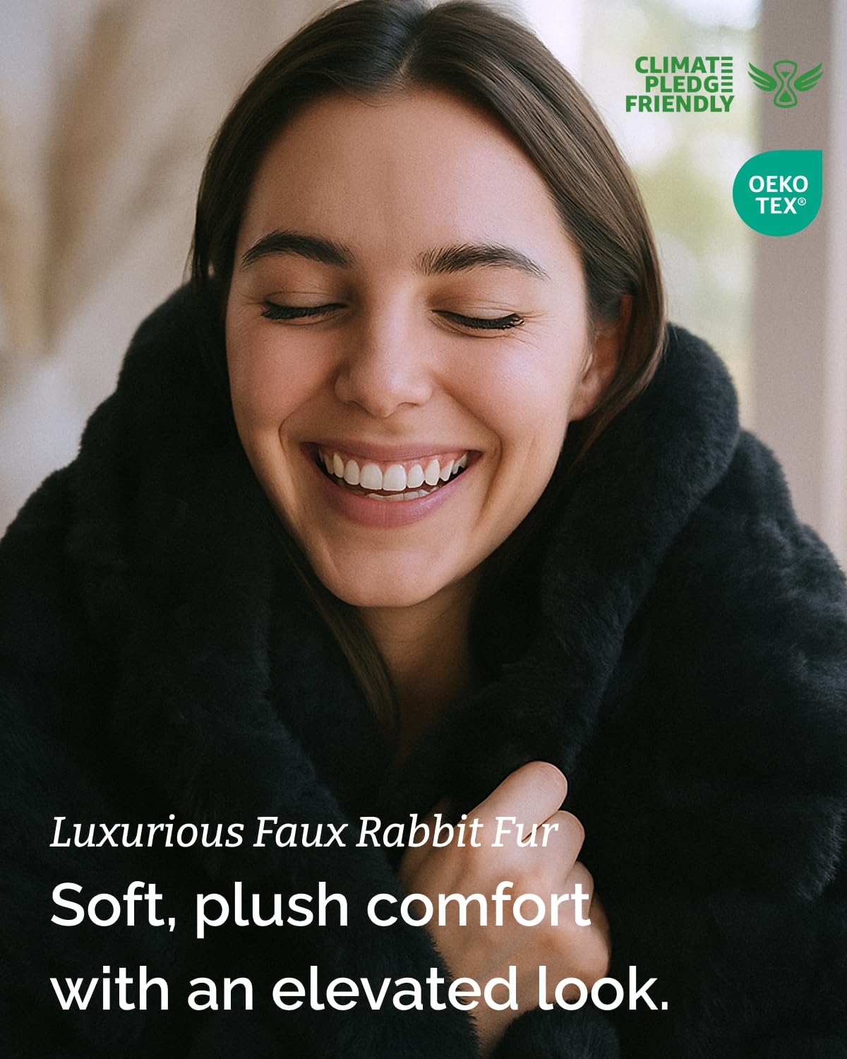 Faux Fur Throw Blanket - CGK Unlimited Official Imagery - 3