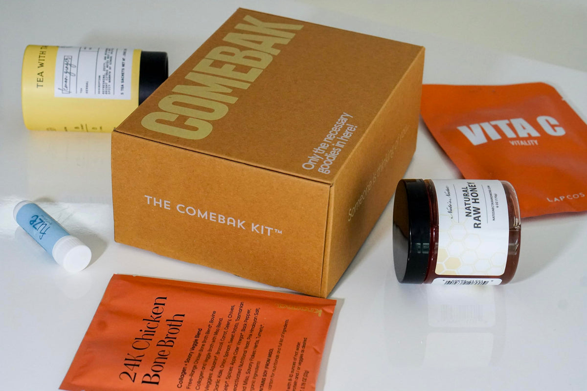 Feel Better Box A Gift Basket for Women and Men A Care - THE COMEBAK KIT Official Imagery - 7