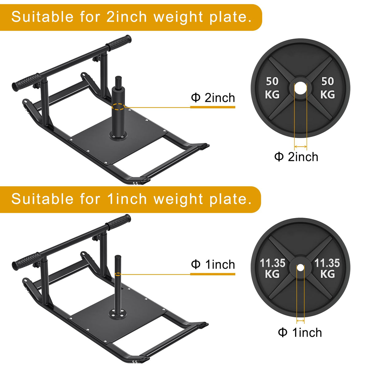 Kipika Weight Sled Workout Sled Fitness Strength Training - Kipika Official Imagery - 6