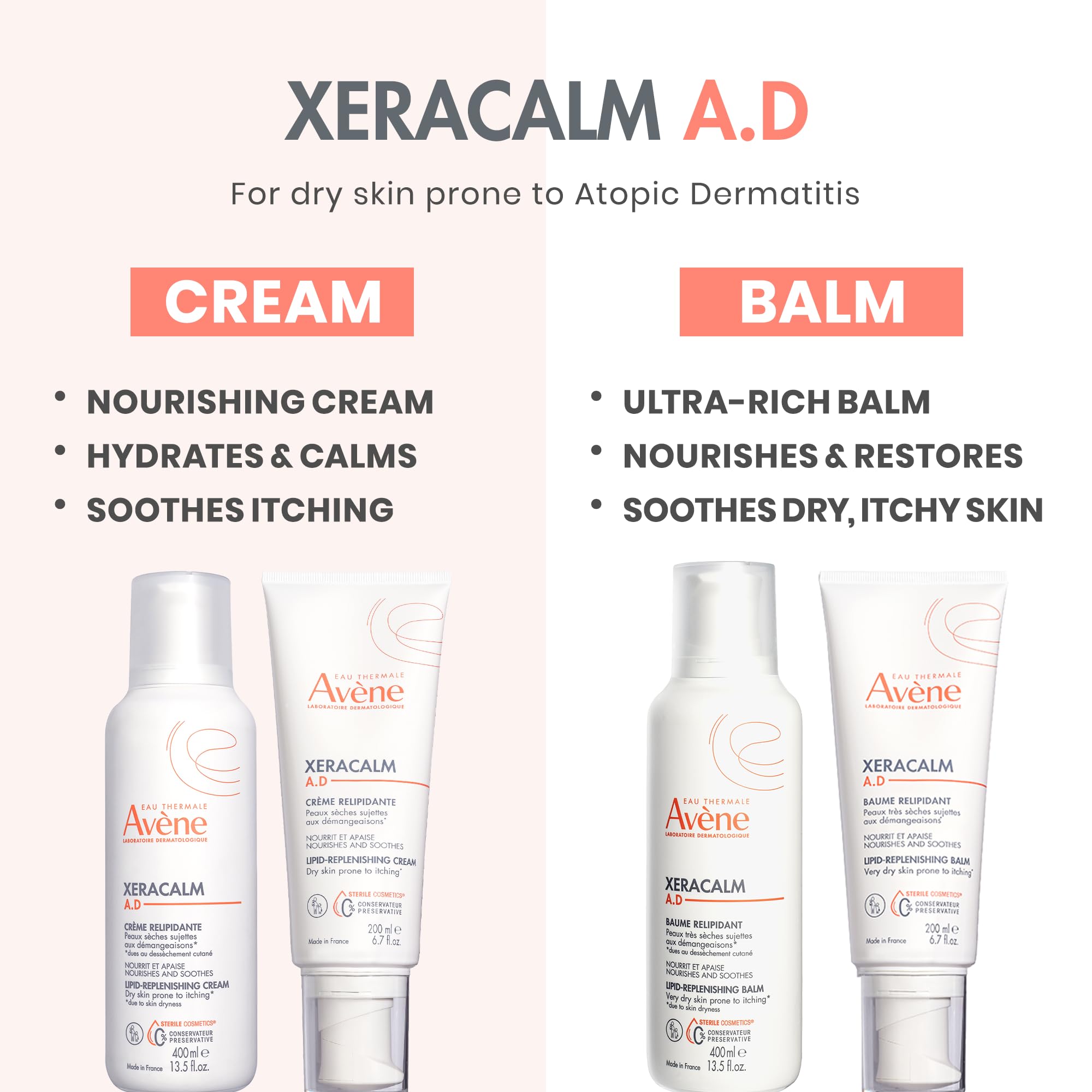 Av ne XeraCalm A D Lipid Replenishing Cream - Eau Thermale Avène Official Imagery - 8