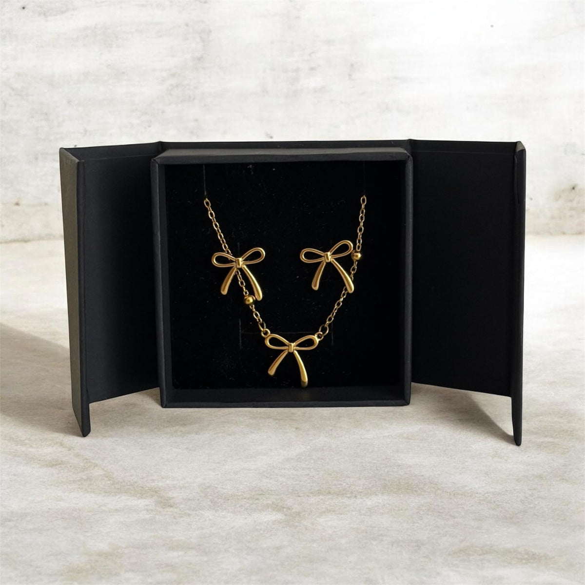 Solene 18K Gold Plated Hypoallergenic Stainless Steel - Amaazing, Inc. Official Imagery - 3