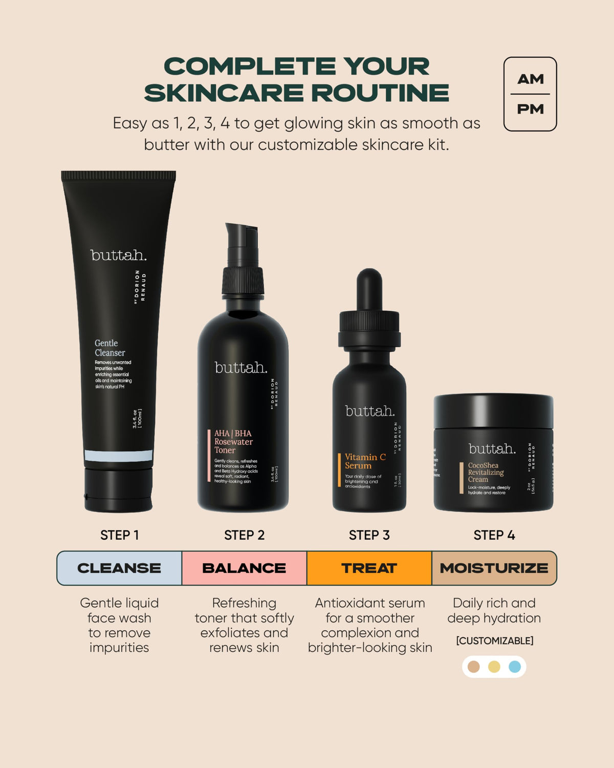 Buttah Skin Supreme Kit for Melanin Rich Skin - buttah. by Dorion Renaud Official Imagery - 6
