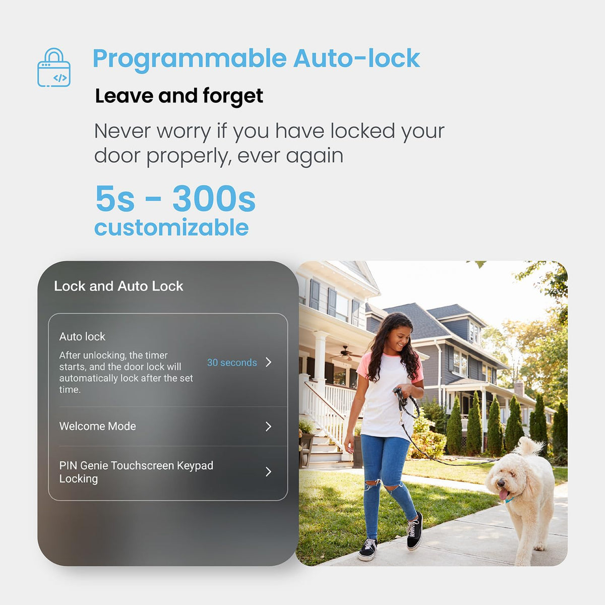 Lockly Secure Pro Smart Deadbolt Lock with WiFi Hub - Lockly Official Imagery - 8