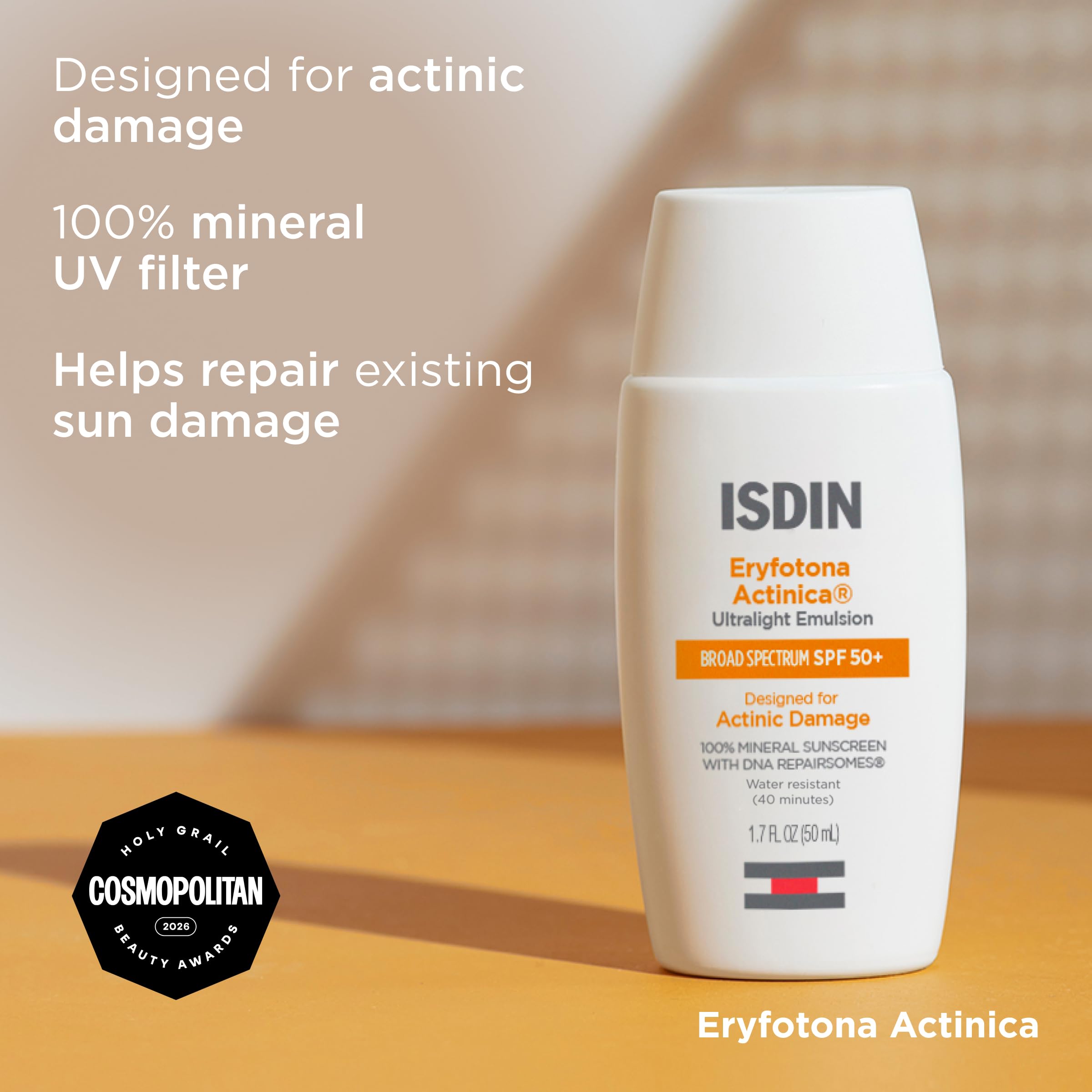 ISDIN Eryfotona Actinica Mineral Face Sunscreen SPF 50 No - Premium Selection Official Imagery - 4