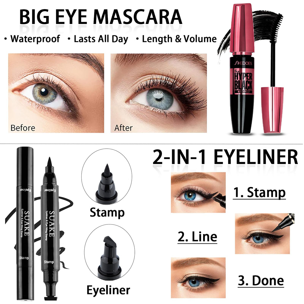 All in One Makeup Kit for Women Full Kit 12 Colors Eyeshadow - Geyomi Official Imagery - 6