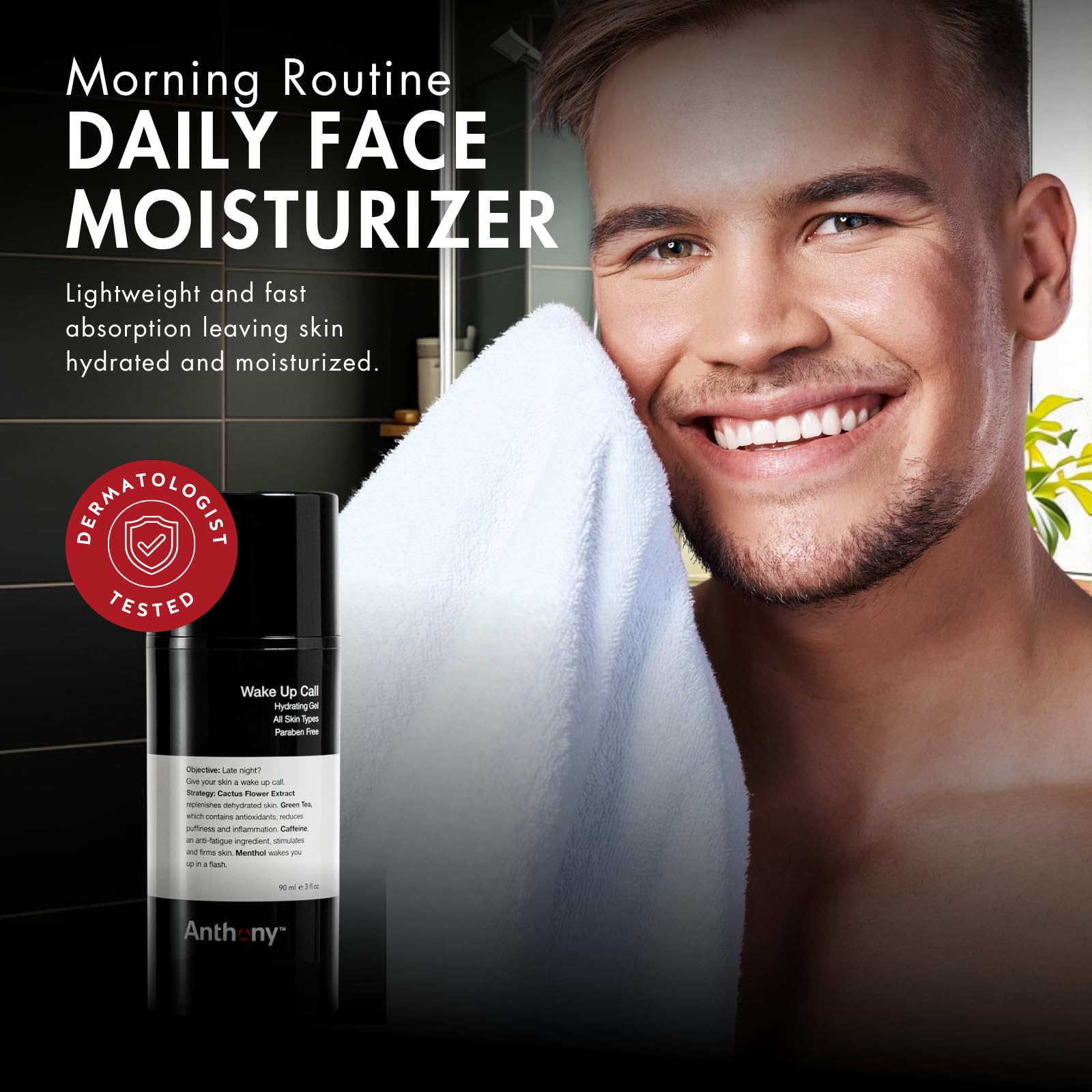 Anthony Men's Face Moisturizer, Face Cream for Men, 3 Fl Oz - Anthony Official Product View 9