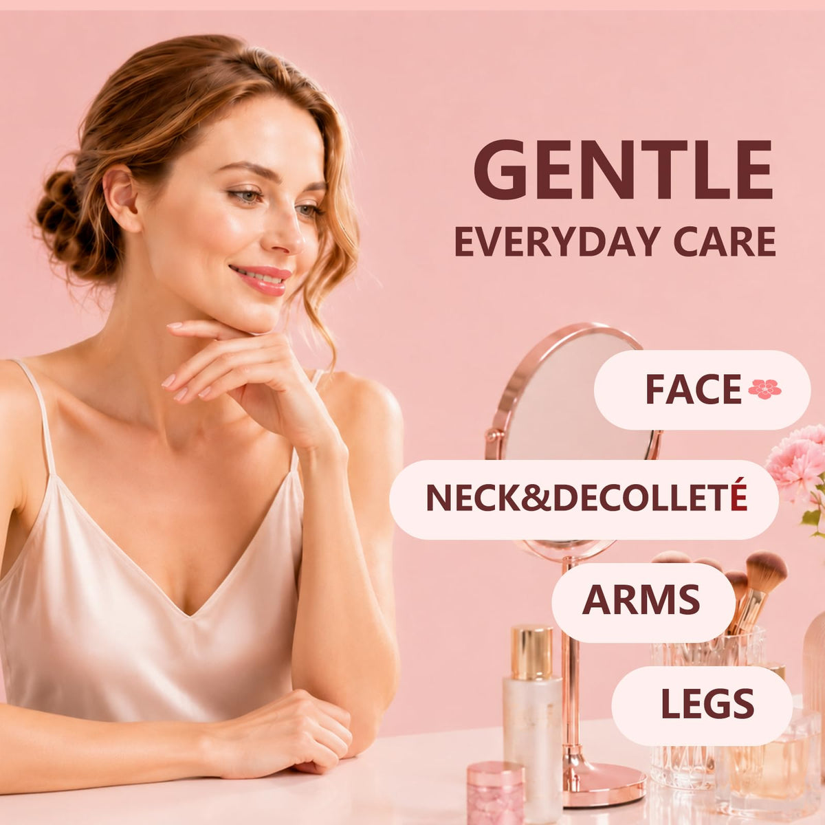 Travel Shaver for Women Cordless USB C Rechargeable Hair - Beclerpur Official Imagery - 4