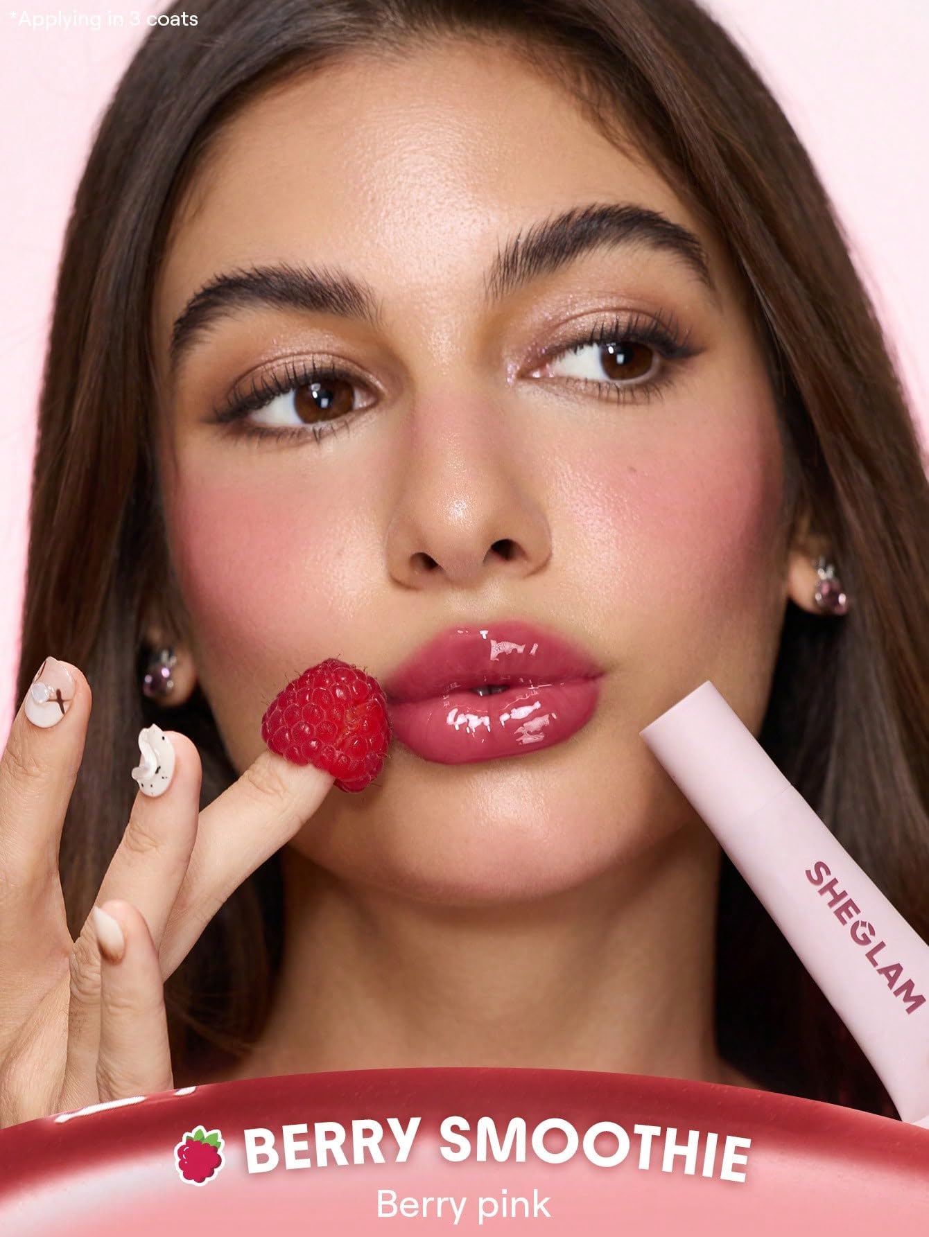 SHEGLAM Crystal Glaze Moisturizing Lip Gloss Hydrating Jelly Long Last - View 5