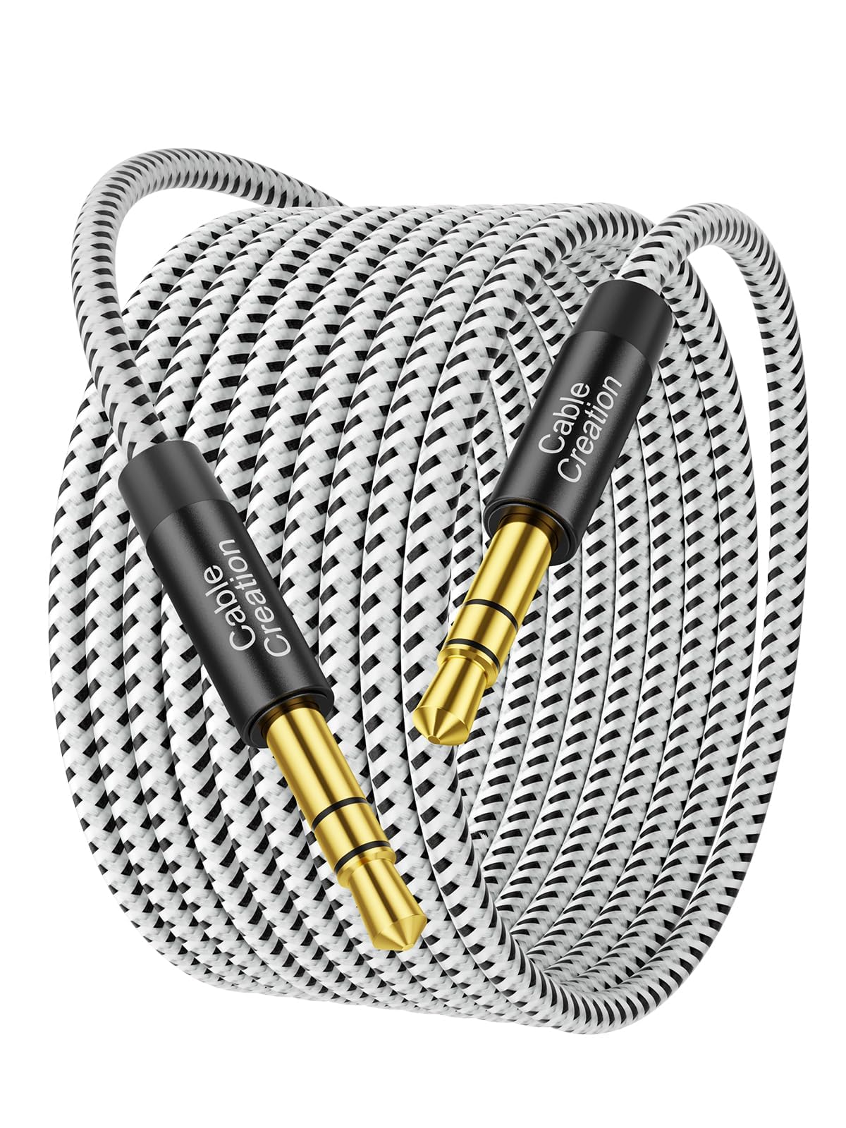 CableCreation Long Aux Cord  , 3.5mm Audio Cable Headphone Cord by CableCreation - Angle View 2