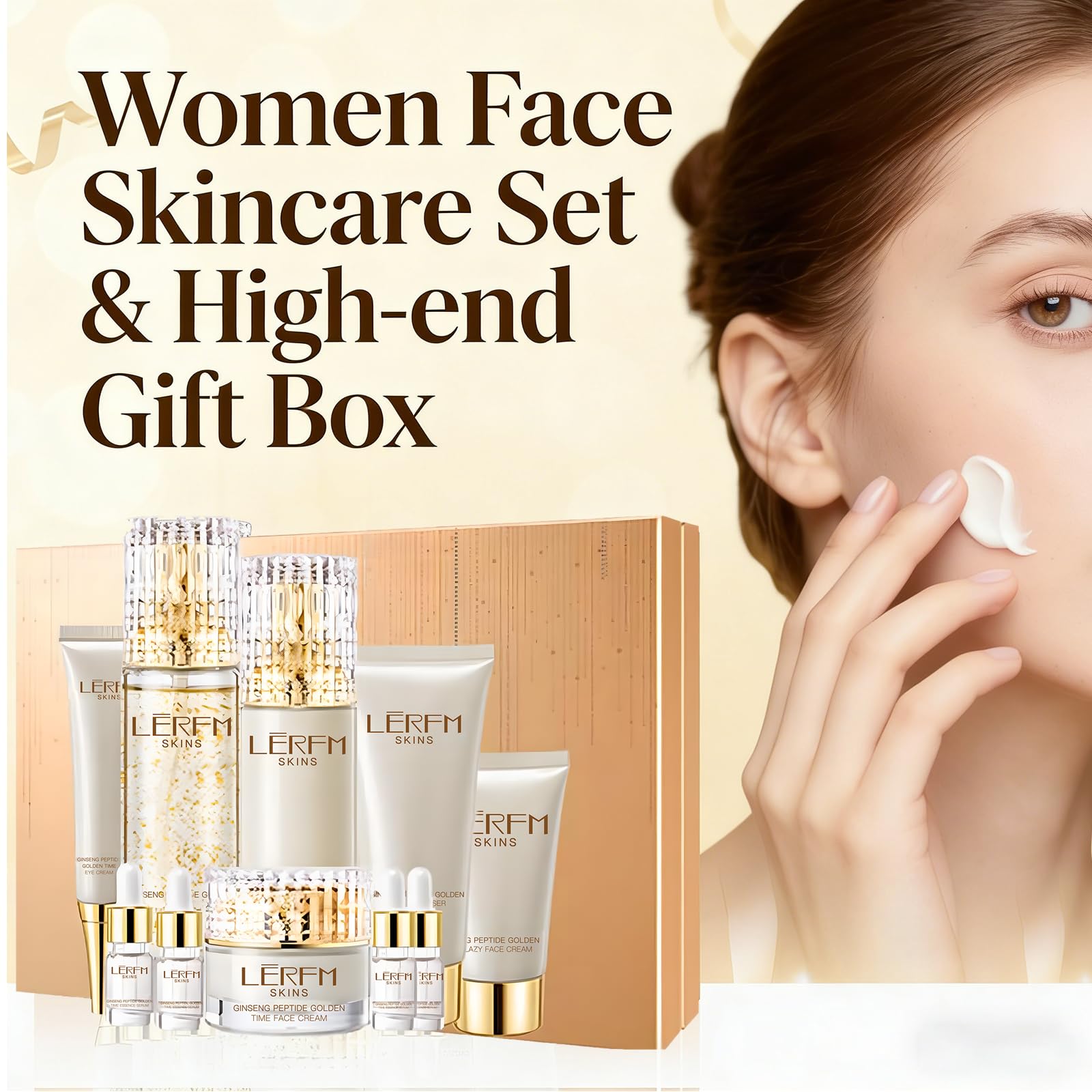 Ginseng Peptide Anti Aging Skin Care Set - BEAUTYTURESS