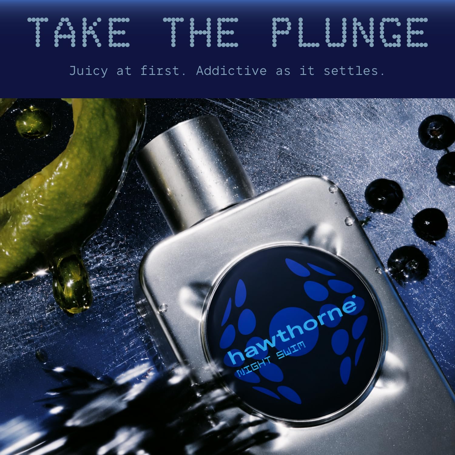 Hawthorne Night Swim Cologne for Men Fresh Addictive Parfum - Hawthorne Official Imagery - 3