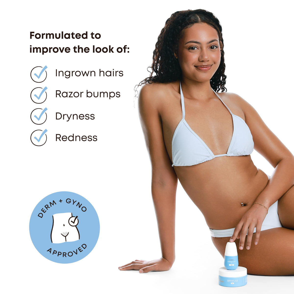 Bushbalm 2 Step Ingrown Hair Routine - Bushbalm Official Imagery - 3