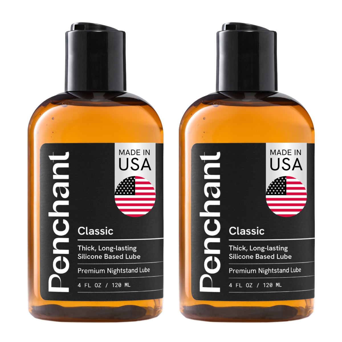 Thick Silicone Lube for Couples Personal Lubricant 2 Pack - Penchant Official Imagery - 2