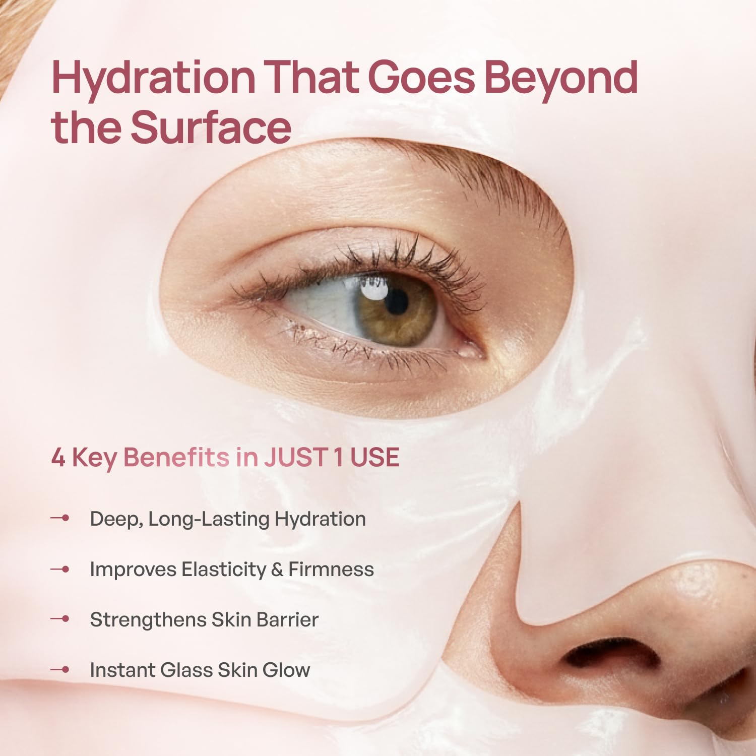 PLANTIFIQUE Korean Collagen Face Mask with Phyto-PDRN &amp; - PLANTIFIQUE