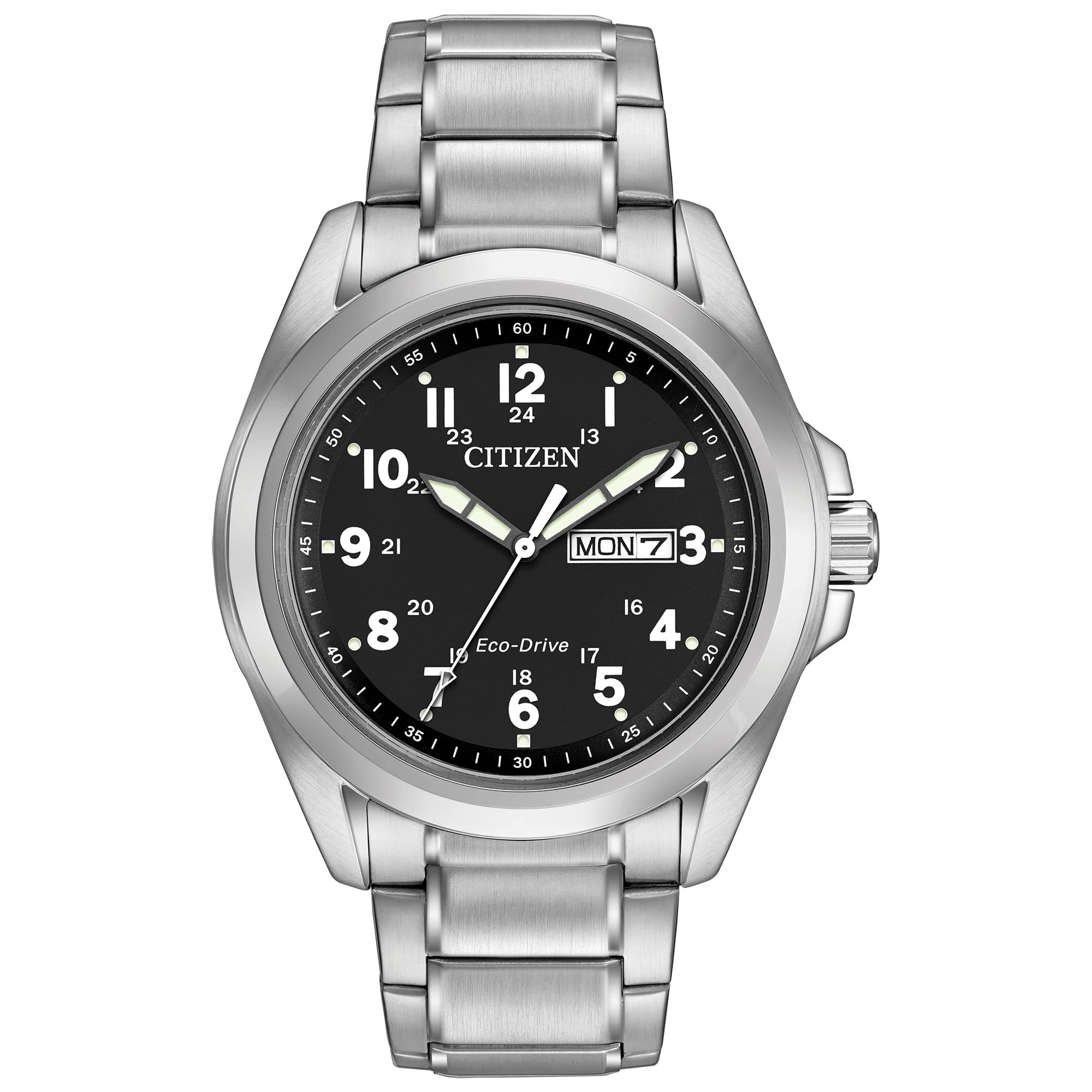 Citizen Men's Eco-Drive Weekender Garrison Field Watch in Stainless St - View 1
