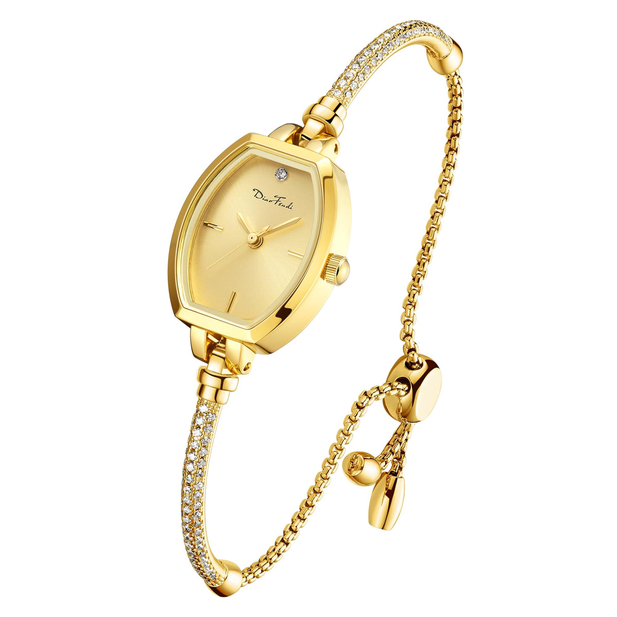 Petite Bracelet Watch for Women Gifts for Girlfriend Diamond - Diaofendi Official Imagery - 2