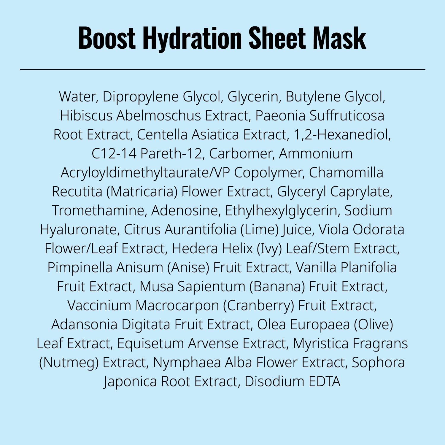 ASNO Rescue Boost Hydration Sheet Mask 5ea – Vegan Collagen - ASNO