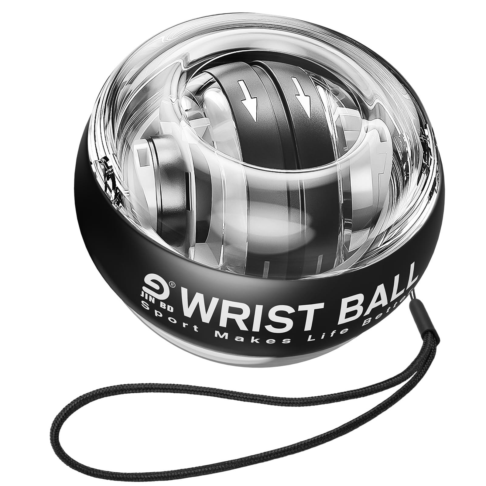 JIN BD Wrist Trainer Ball Auto-Start Gyroscopic Forearm Exerciser Gyro - View 9