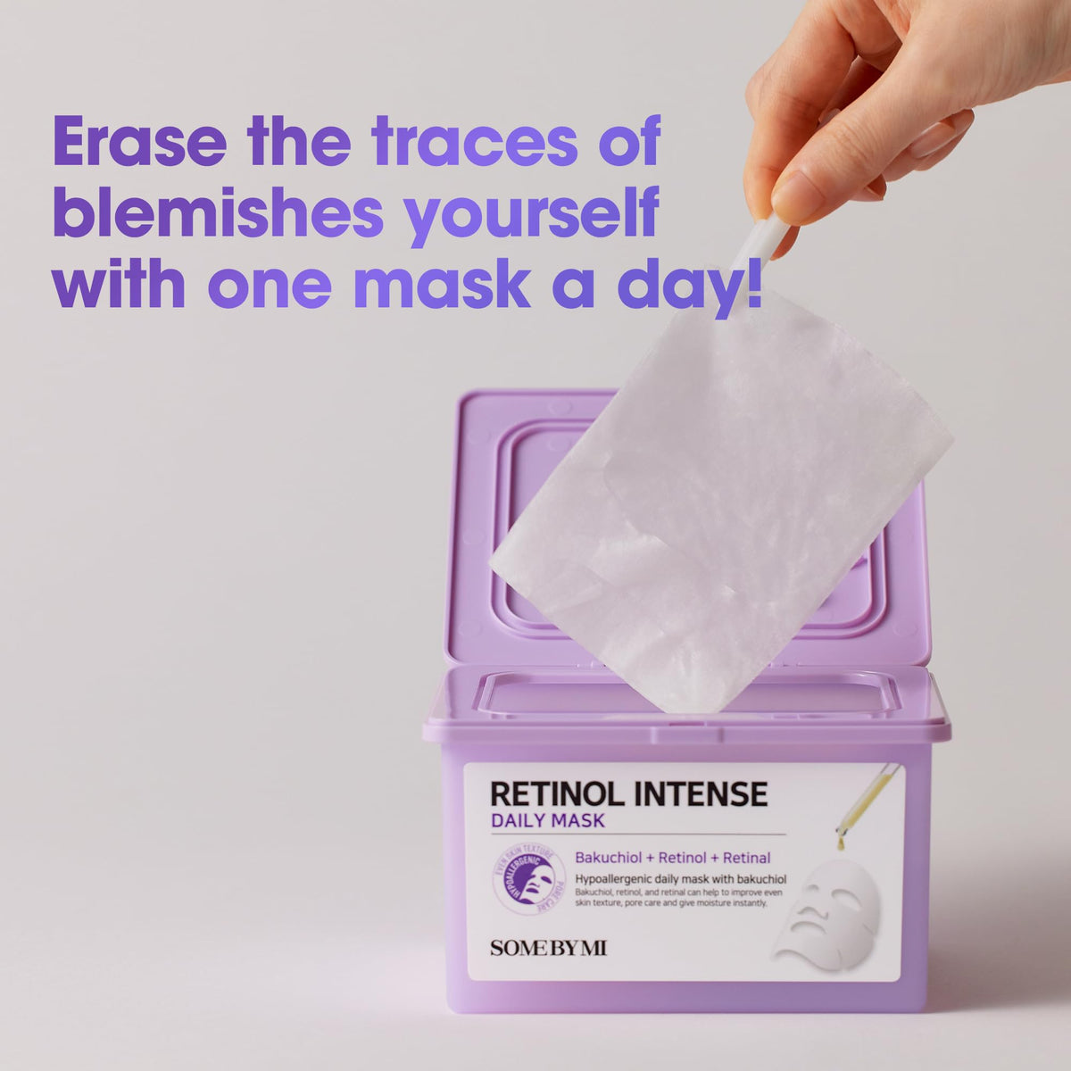 SOME BY MI Retinol Intense Daily Mask - SOME BY MI Official Imagery - 5