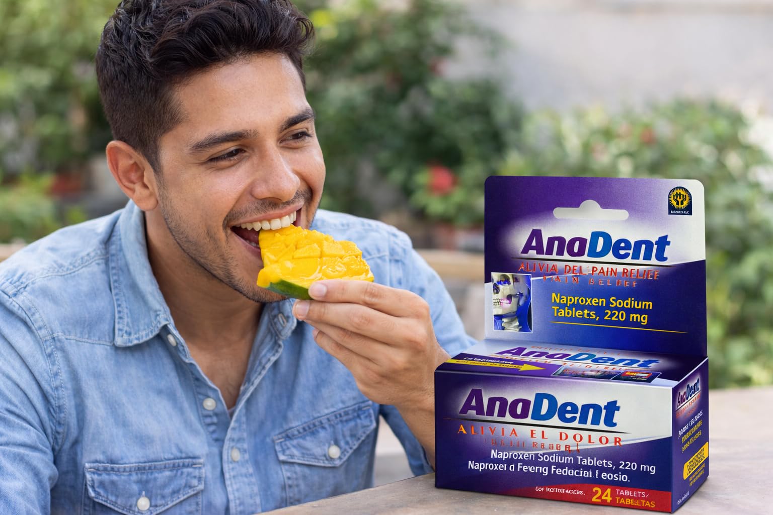 Anadent Toothache Gel, 20% Benzocaine Oral Gel for Instant Pain Relief, Oral and Toothache Medicine for Severe Pain, Fast Acting Relief of Cavity and Canker Sores, 0.25oz