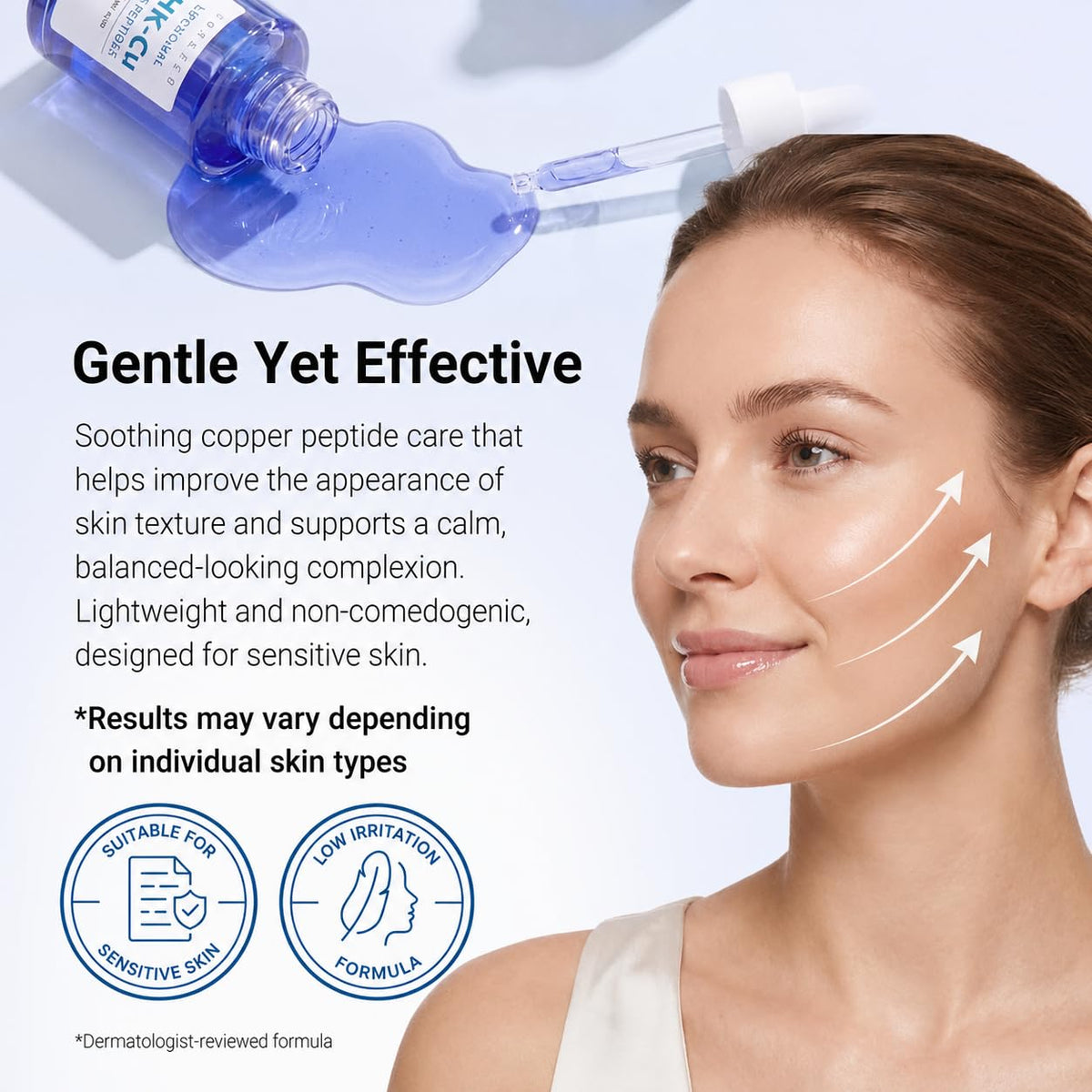 Copper Peptides Serum for Face with Liposomal 2 GHK Cu - SORNBEO Official Imagery - 8