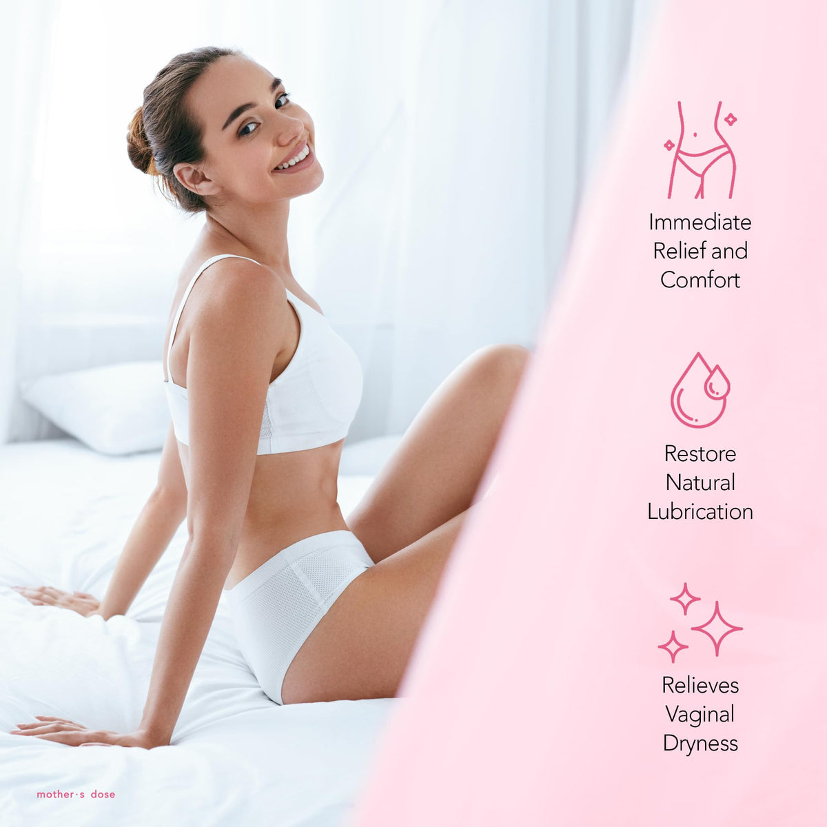 Mother s Dose HydraDose Hyaluronic Acid Vaginal Moisturizer - MOTHER·S DOSE Official Imagery - 5