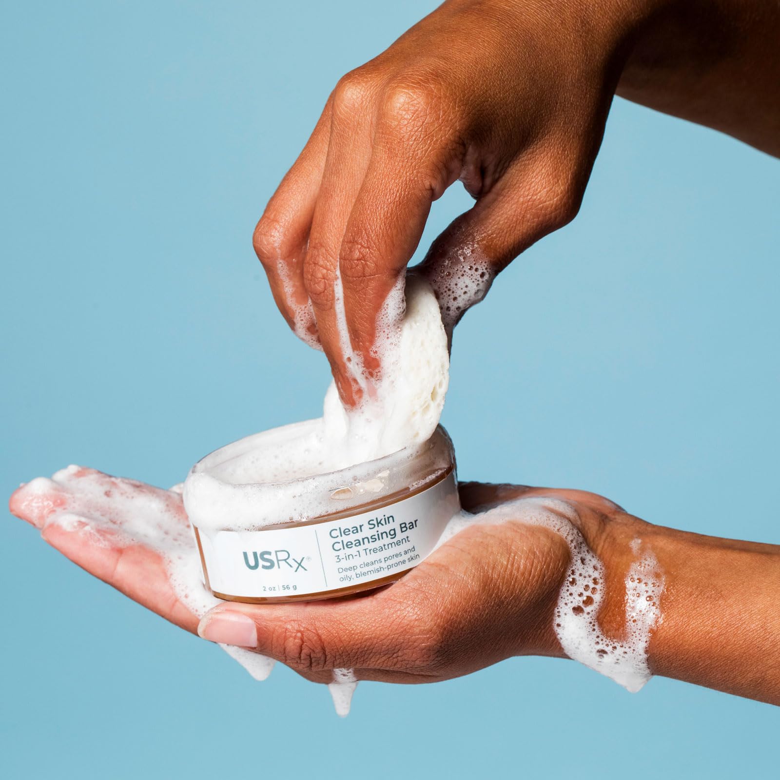 Urban Skin Rx Clear Skin 3 - 1 Daily Treatment Cleansing Bar & Exfo - Urban Skin Rx Official Product View 5