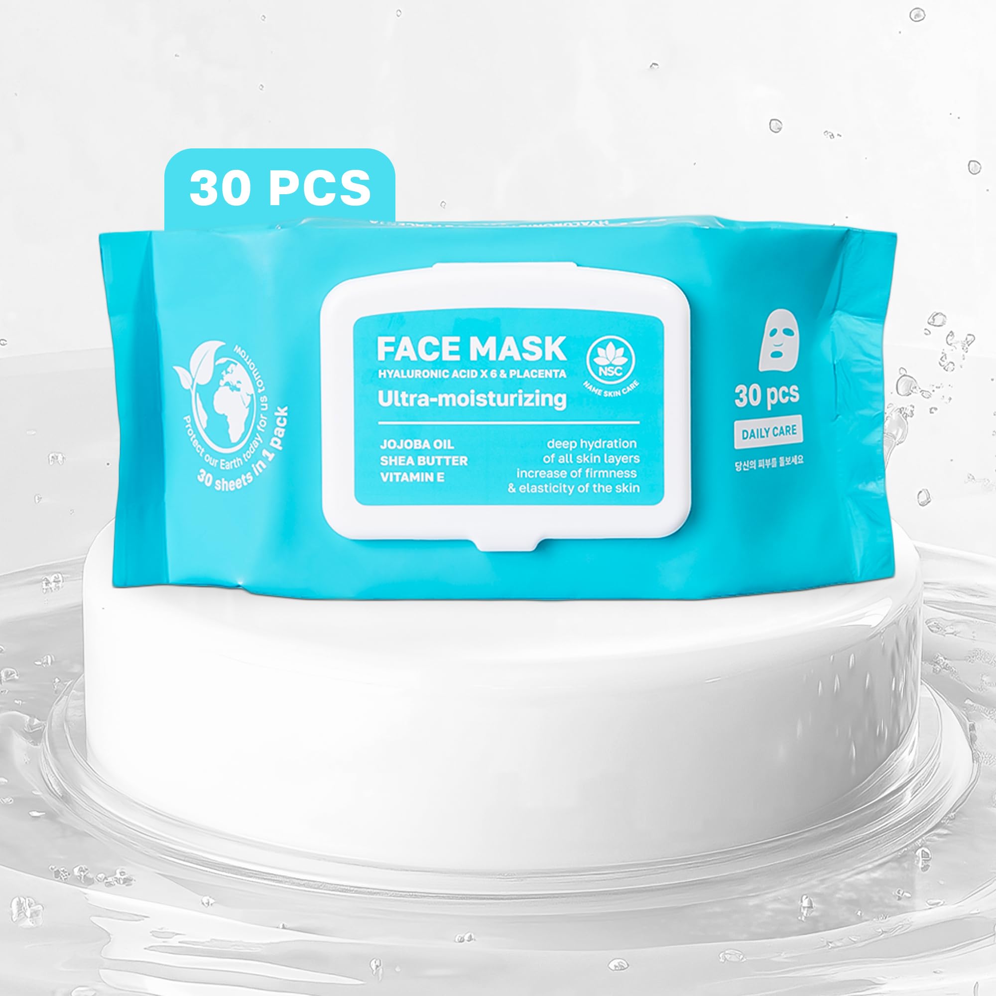 Korean Collagen Face Mask Set - NSC