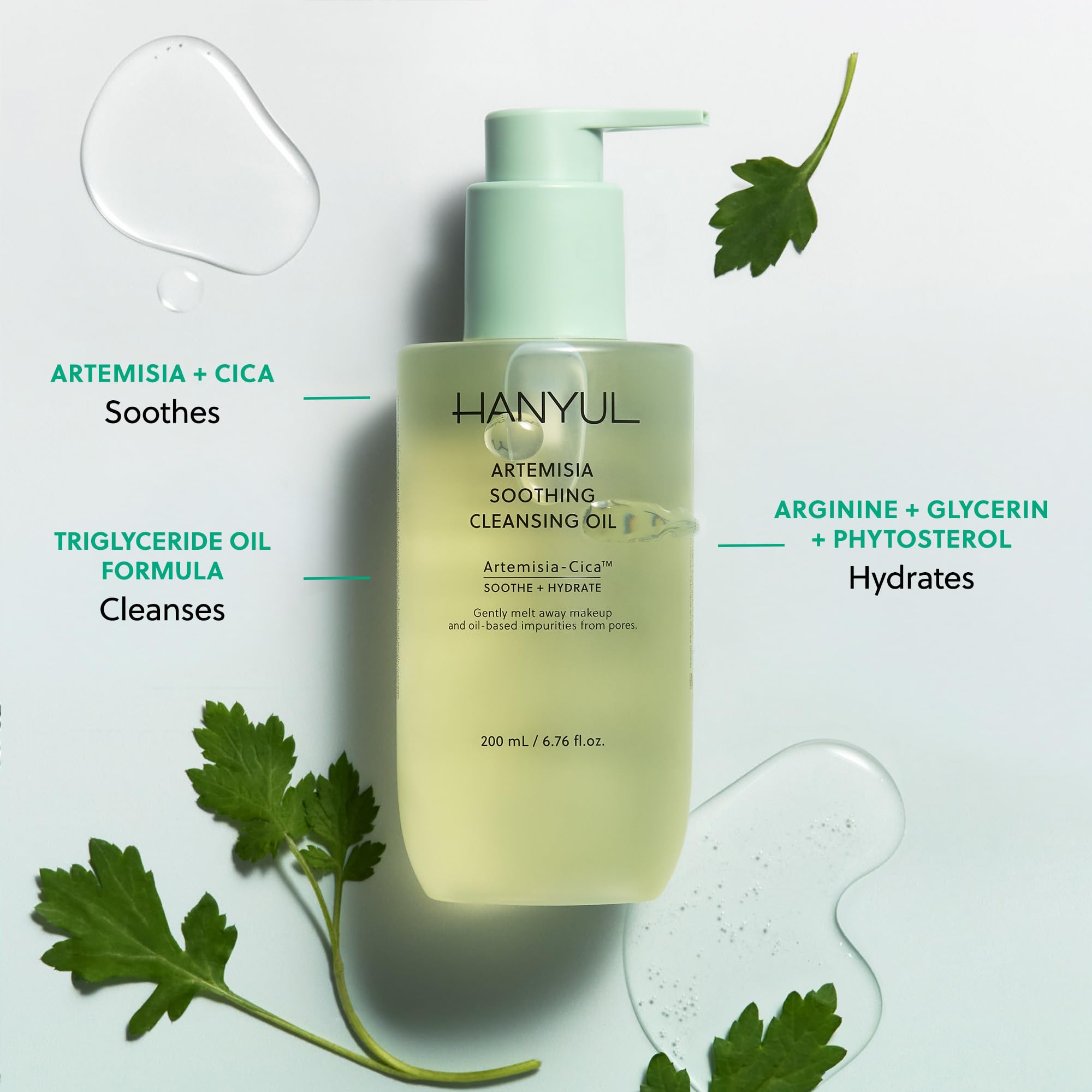Hanyul Artemisia Soothing Cleansing Oil - Hanyul Official Product Imagery - 4
