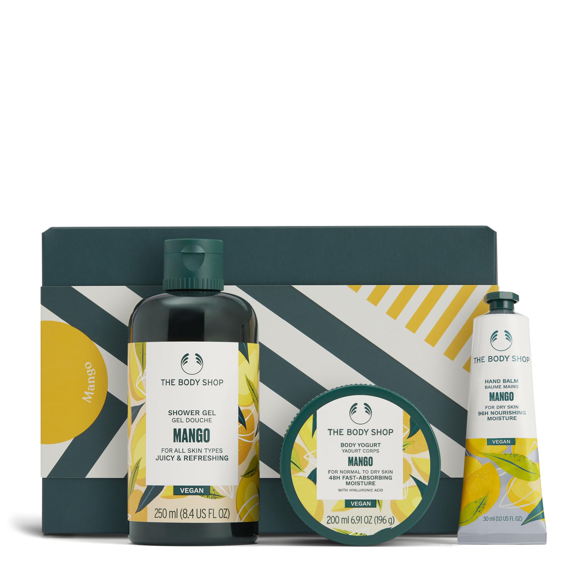 The Body Shop Essentials Gift Set | 3-Piece Scented Body Care - Product Imagery