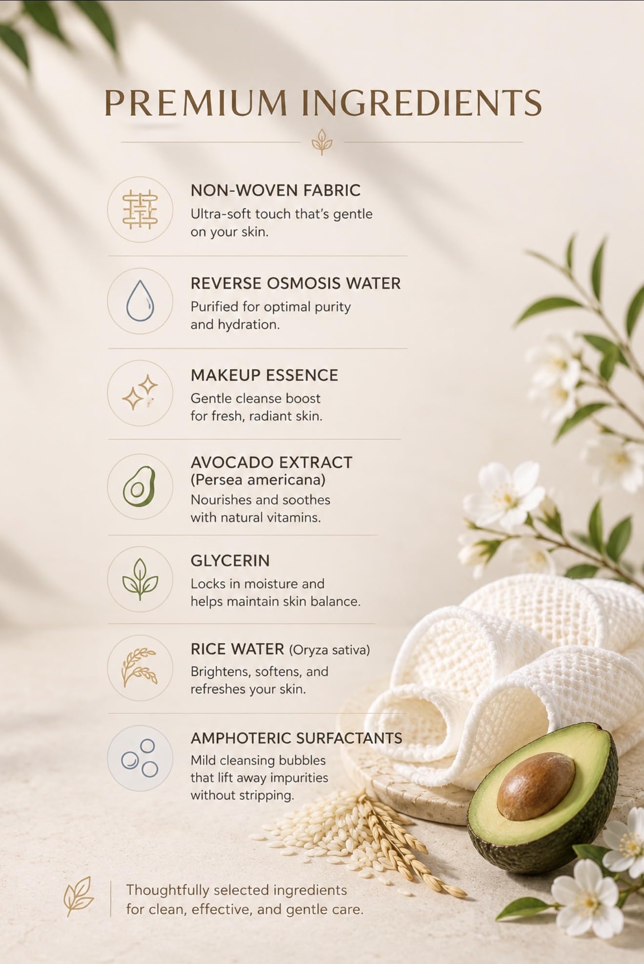 SEON Reset &amp; Jet Korean Skincare Facial Wipes. Rice Water - seon