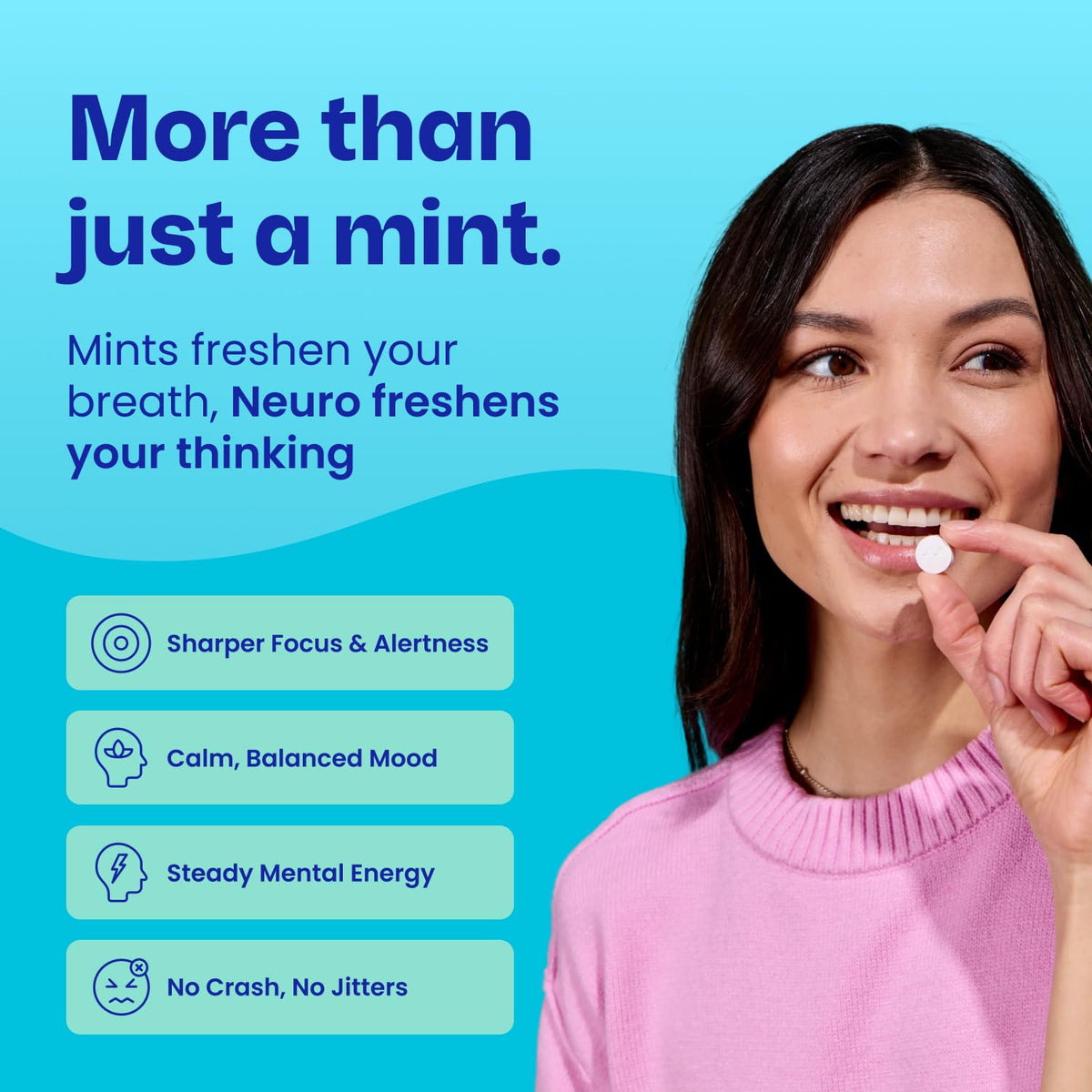 Neuro Energy Focus Mints Peppermint 90 Count - Neuro Official Imagery - 4
