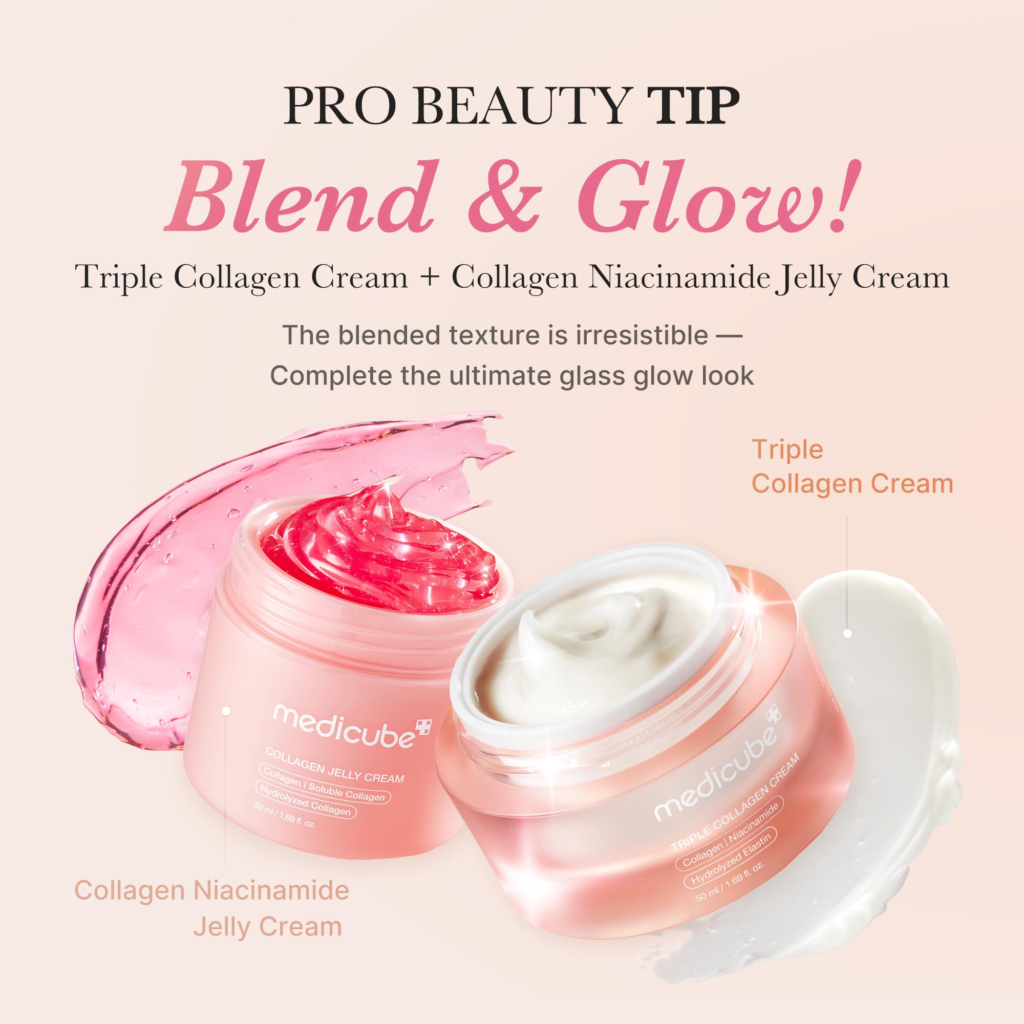medicube Triple Collagen Cream 1.69 oz (Pack of 2) - medicube