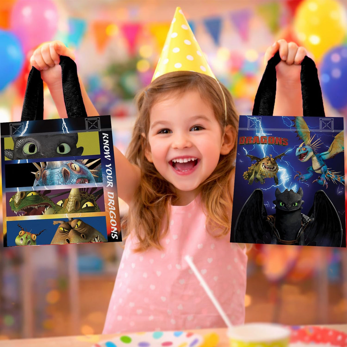 How to Train Your Dragon Party Favor Bags for Kids Birthday - How To Train Your Dragon Official Imagery - 6
